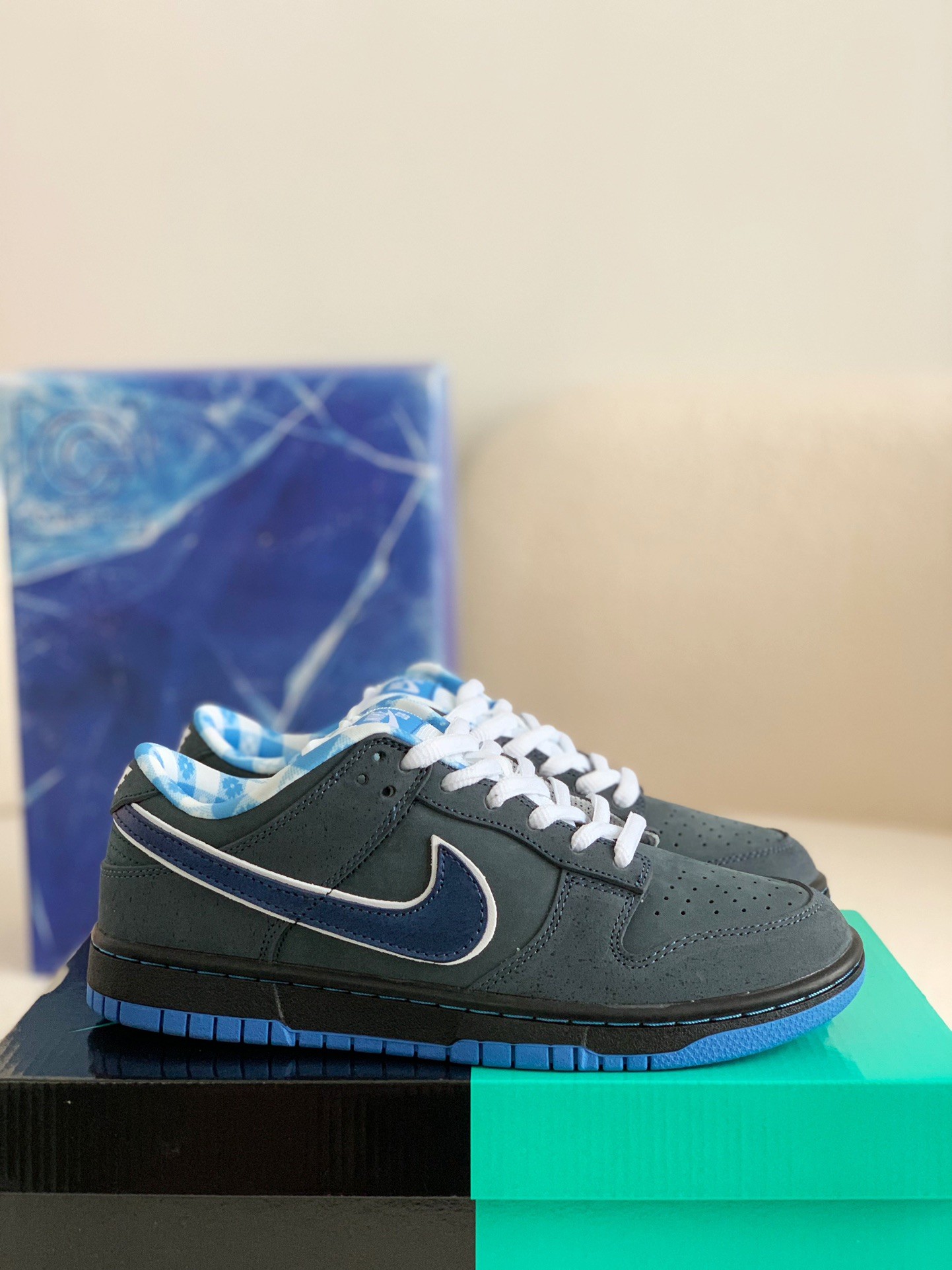 「#5」Nike UA Dunk SB Low Orange Lobster Sneakers - Image 2