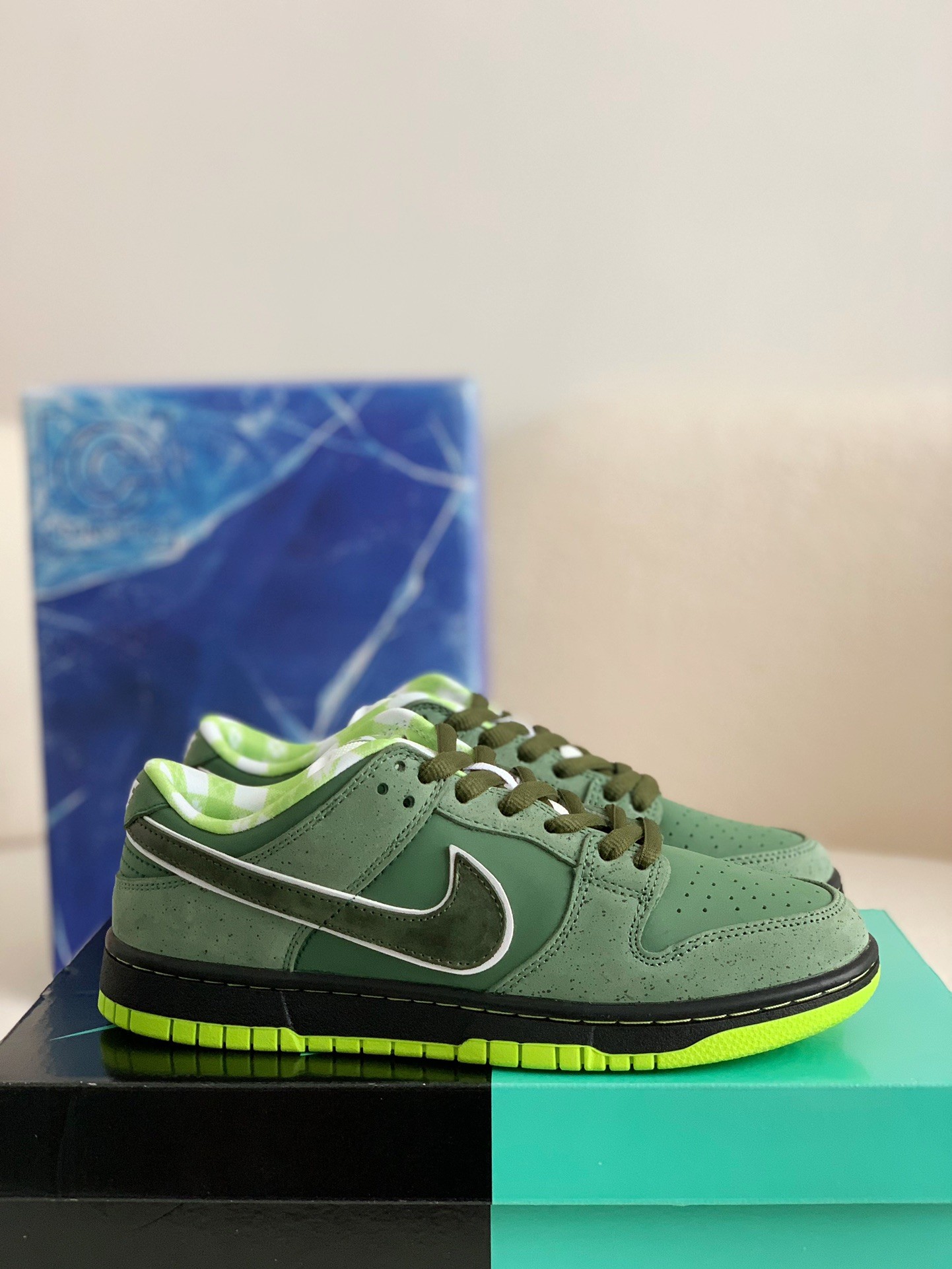 「#6」Nike UA Dunk SB Low Orange Lobster Sneakers - Image 2