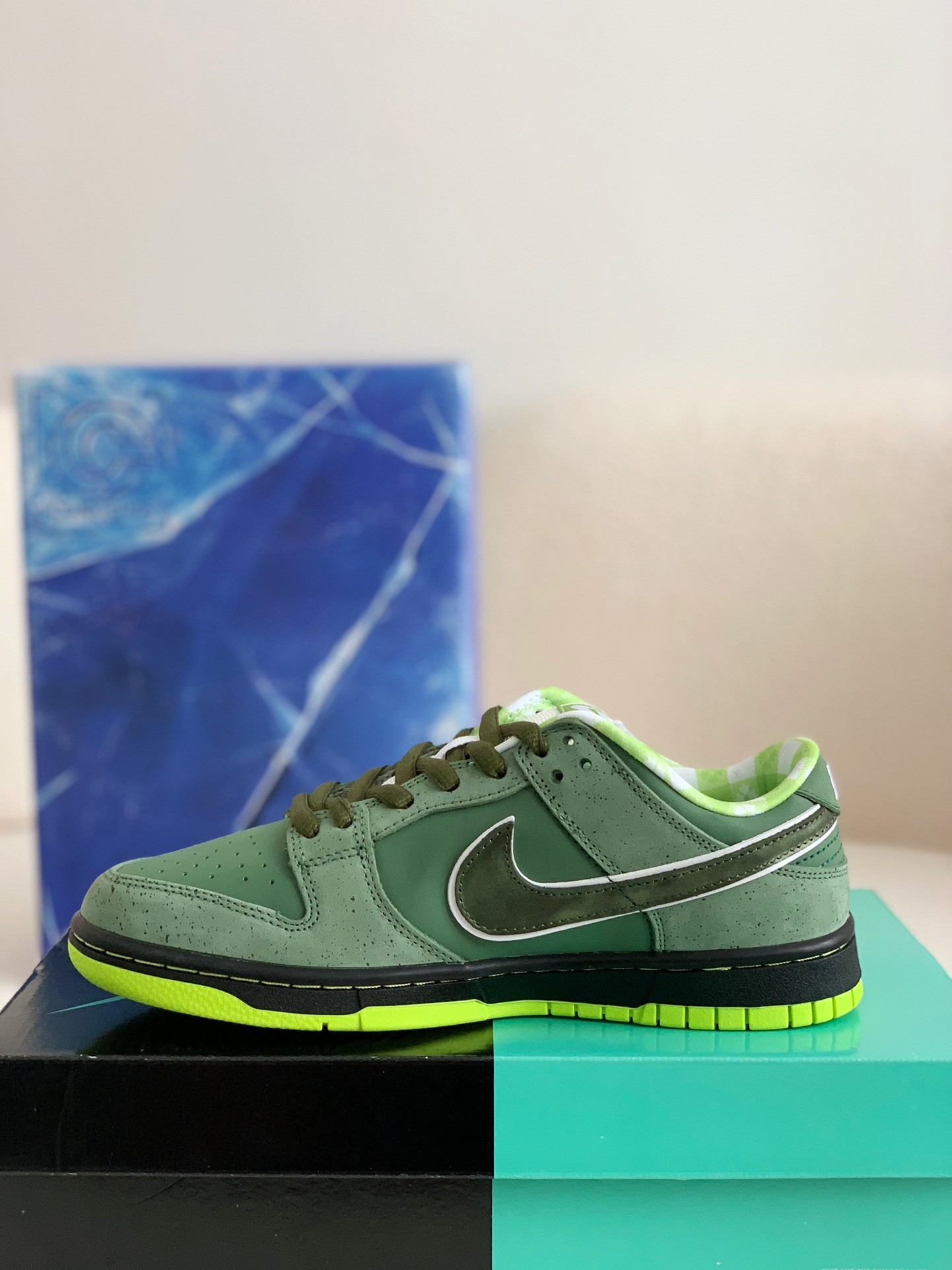 「#6」Nike UA Dunk SB Low Orange Lobster Sneakers - Image 3