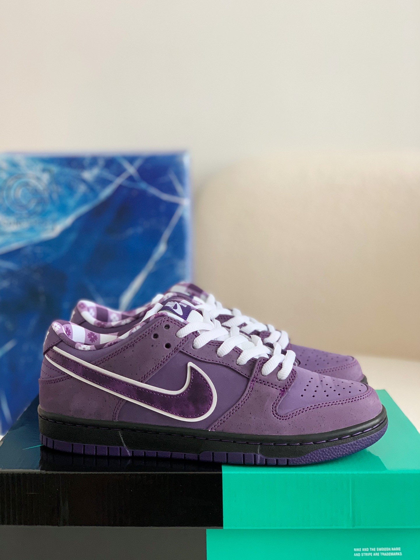 「#7」Nike UA Dunk SB Low Orange Lobster Sneakers - Image 2