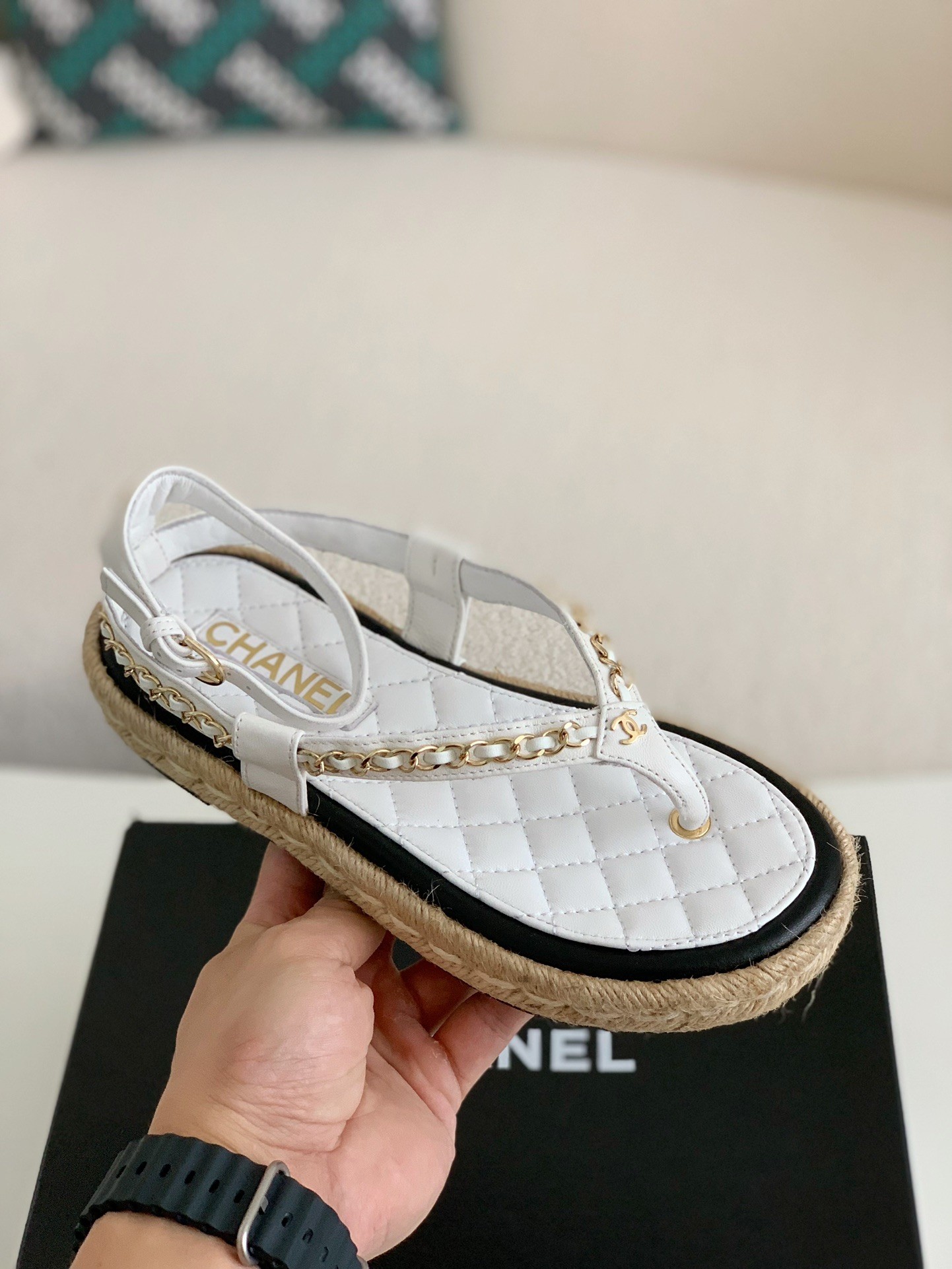 「#27」Chanel Women's Sandals - Image 4