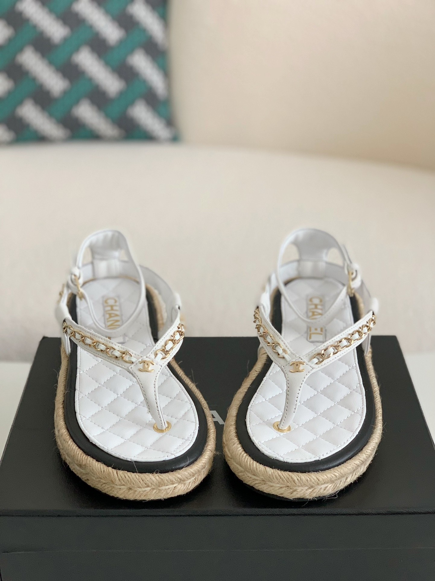 「#27」Chanel Women's Sandals - Image 2