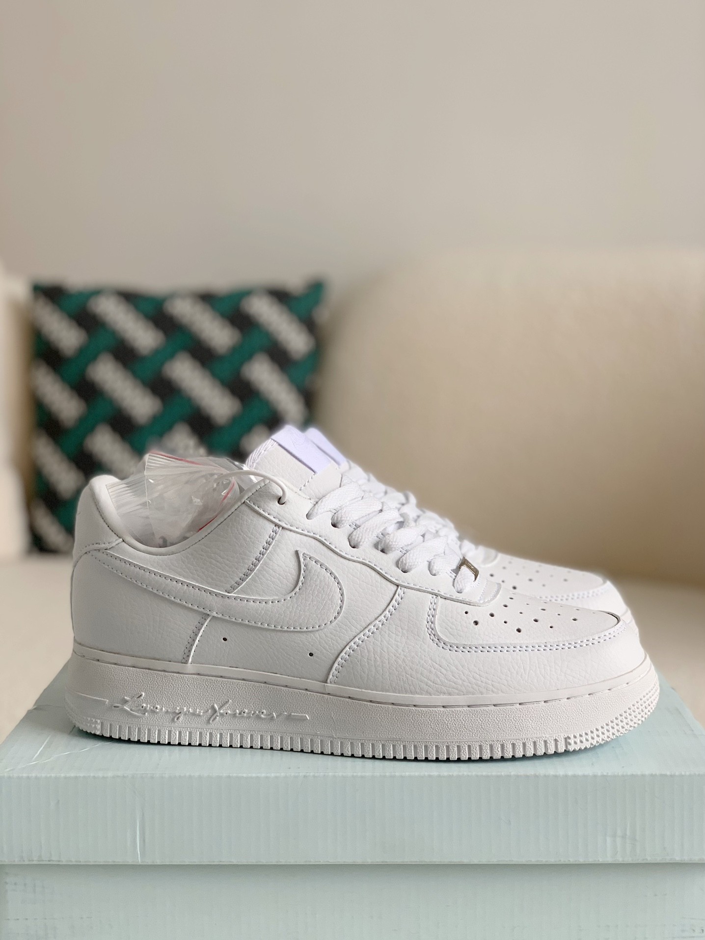 「#37」NOCTA X NIKE Air Force 1 low certified lover boy Sneakers - Image 2