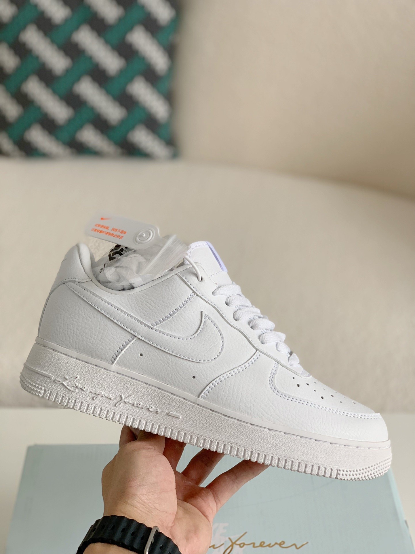 「#37」NOCTA X NIKE Air Force 1 low certified lover boy Sneakers - Image 3