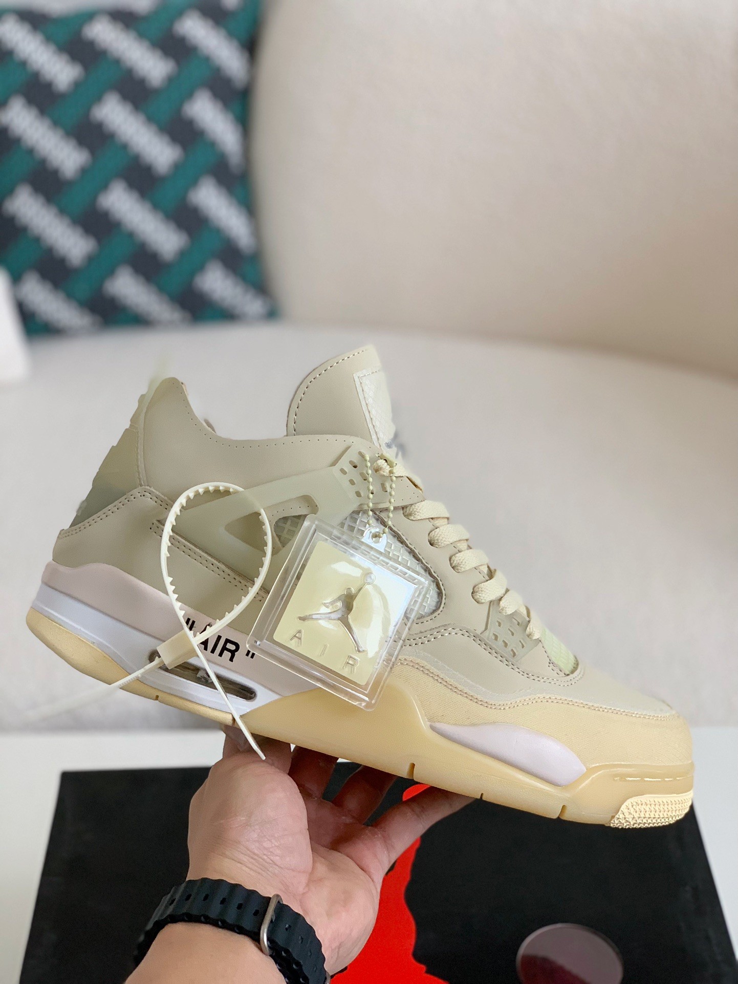 「#40」Jordan 4 AJ4 Sneakers Retro OW - Image 3