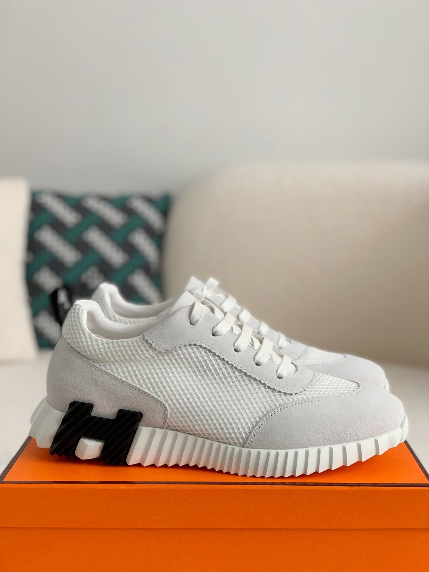 「#49」Hermes Department sneakers - Image 2