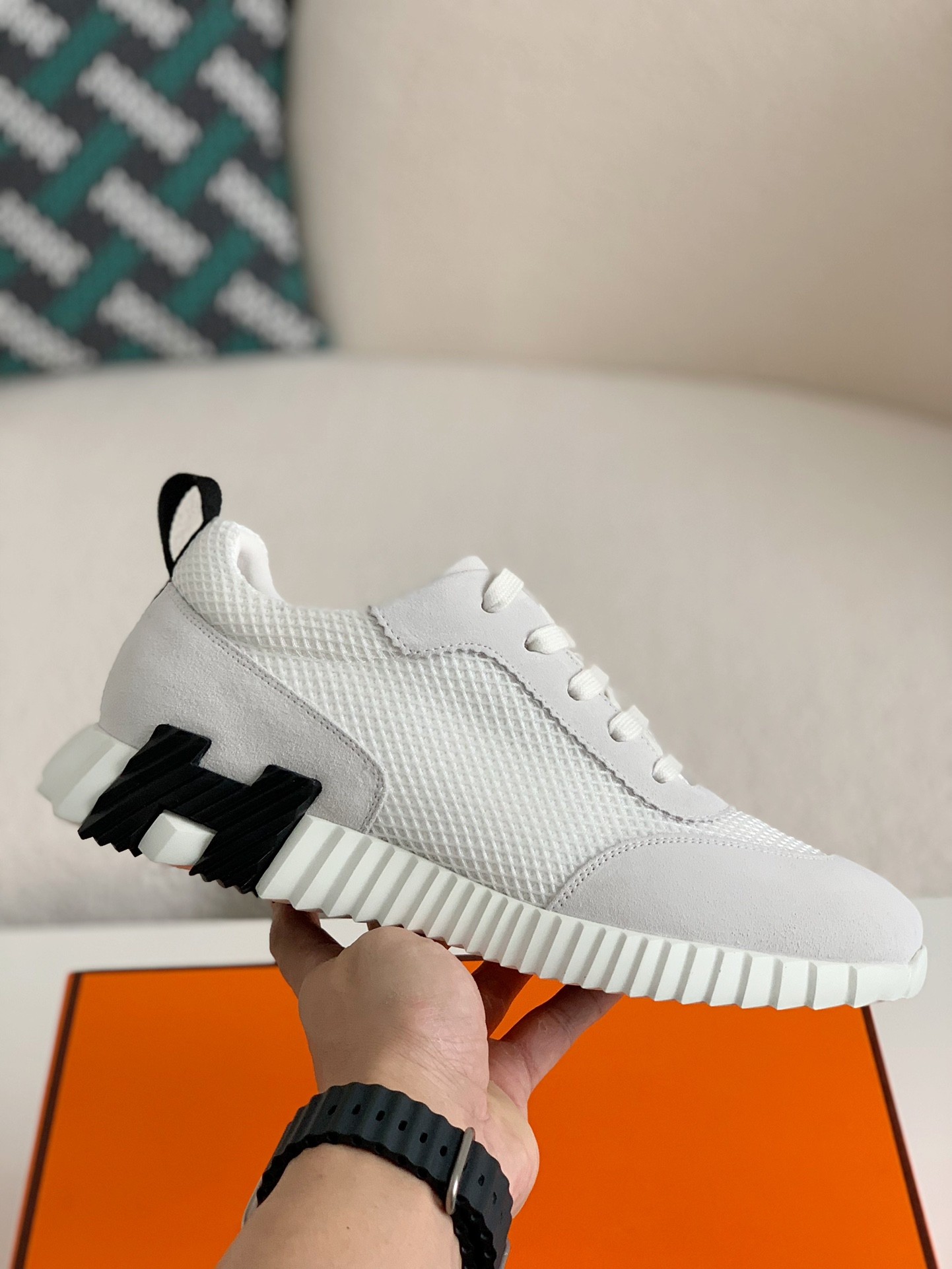 「#49」Hermes Department sneakers - Image 3
