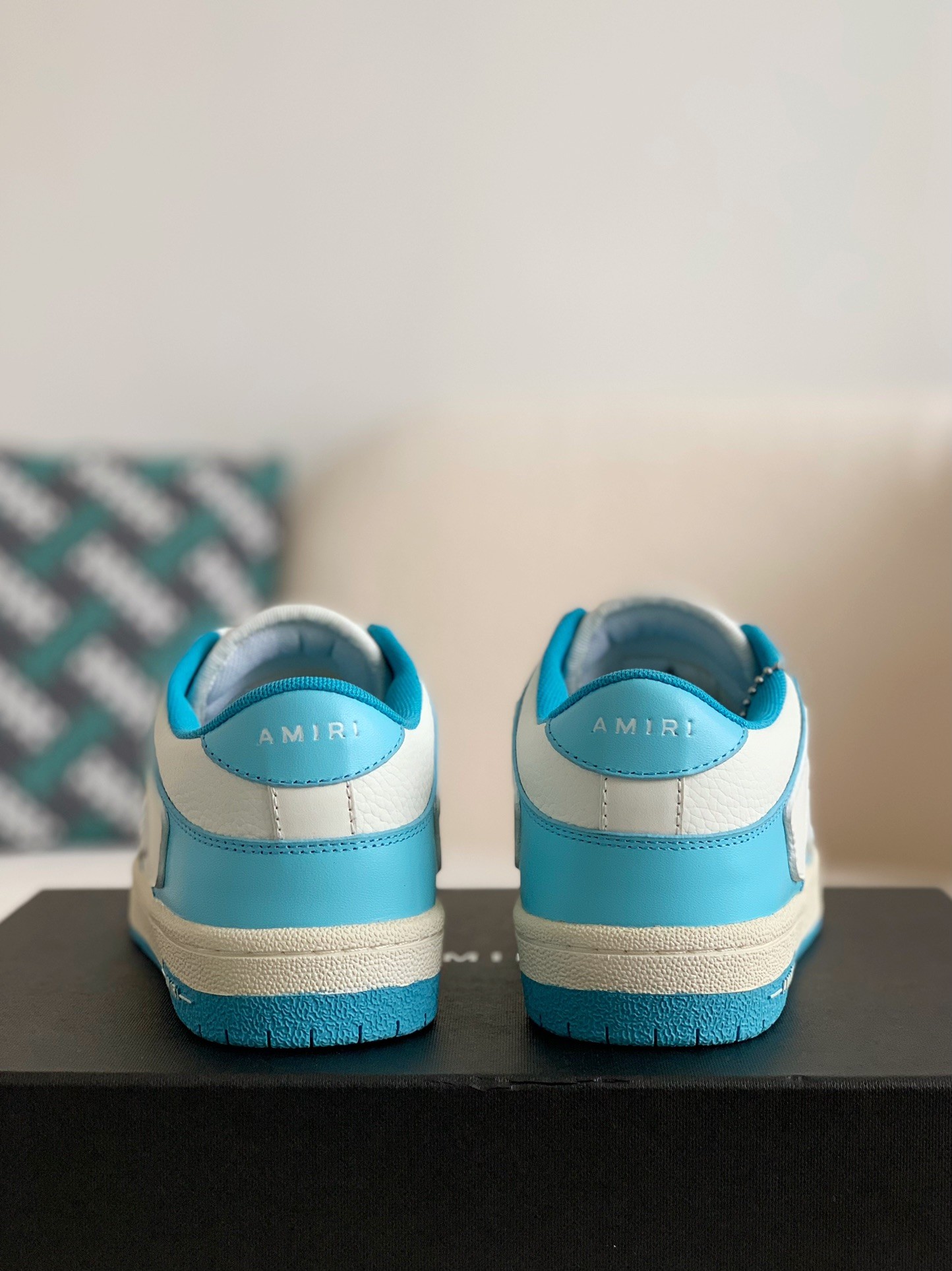 「#51」Amiri Bone Sneakers - Image 5