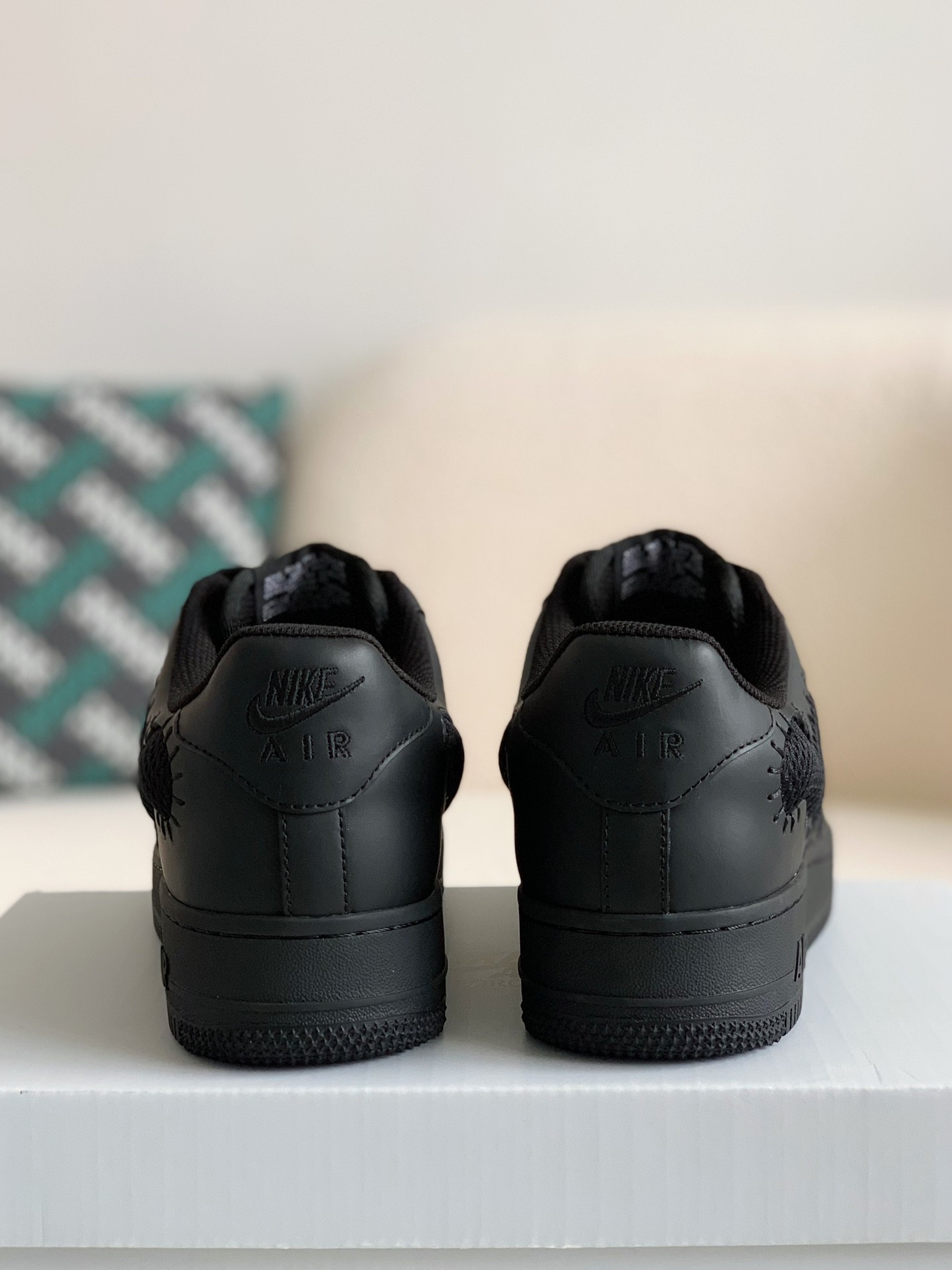 「#52」Nike Remake AF1 Skeleton Customized Shoe - Image 5
