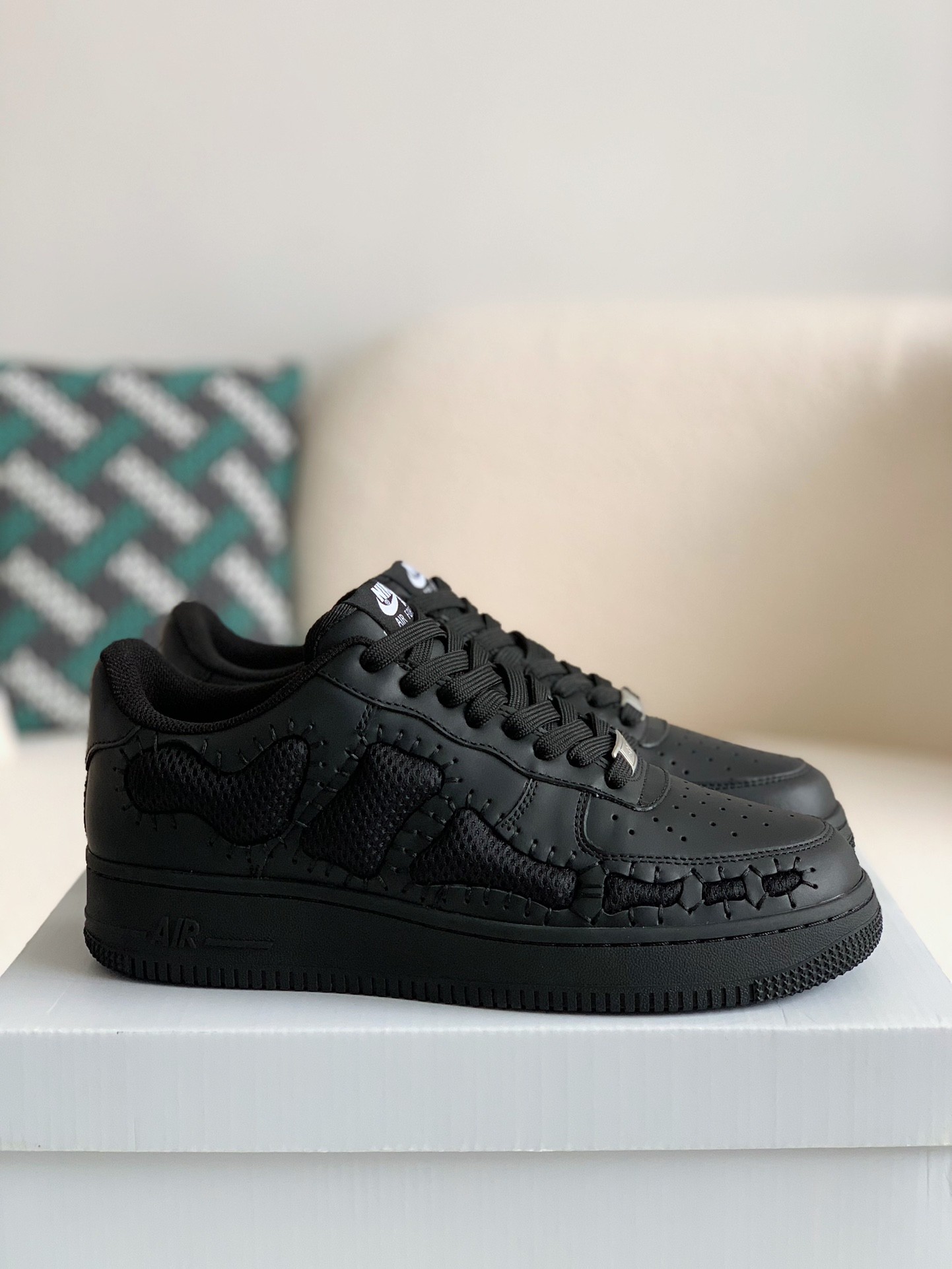 「#52」Nike Remake AF1 Skeleton Customized Shoe - Image 2