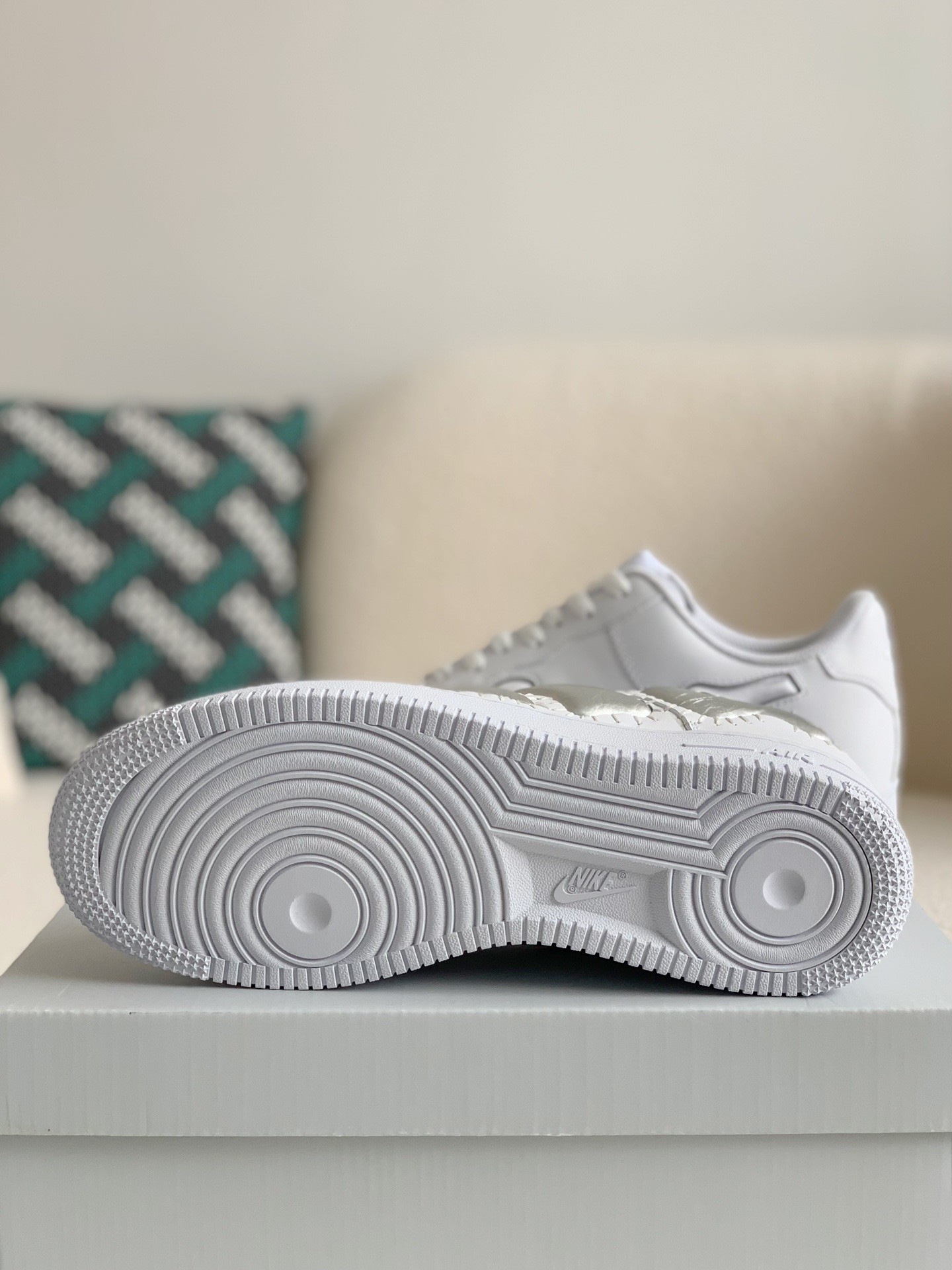 「#55」Nike Remake AF1 Skeleton Customized Shoe - Image 5