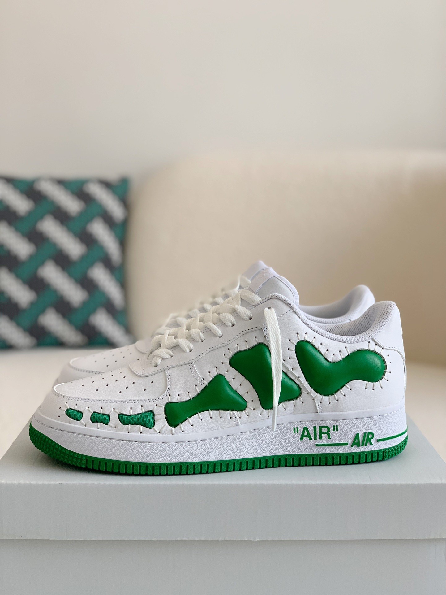 「#58」Nike Remake AF1 Skeleton Customized Shoe