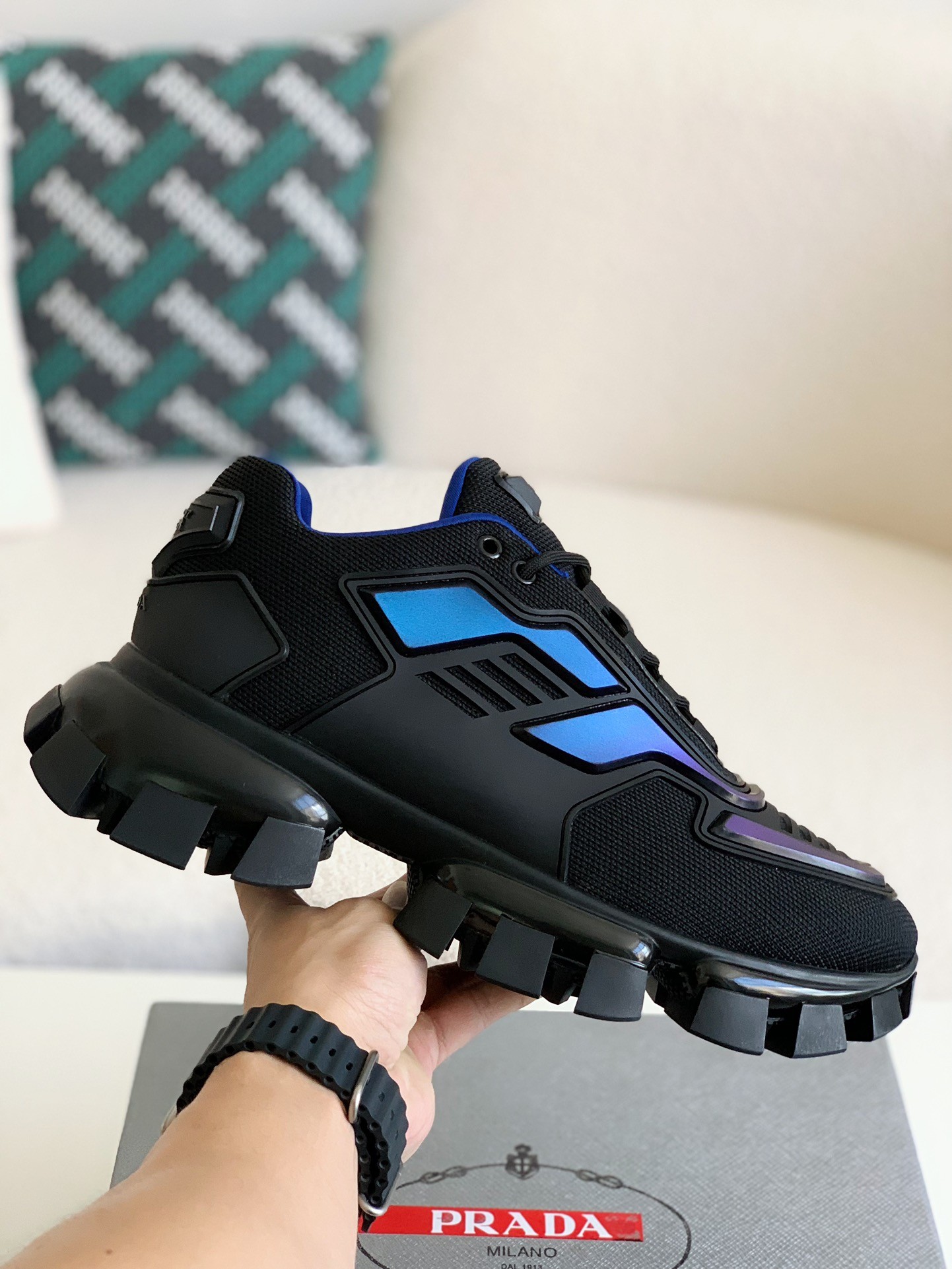 「#62」Prada Cloudbus Thunder technology fabric sneakers - Image 3