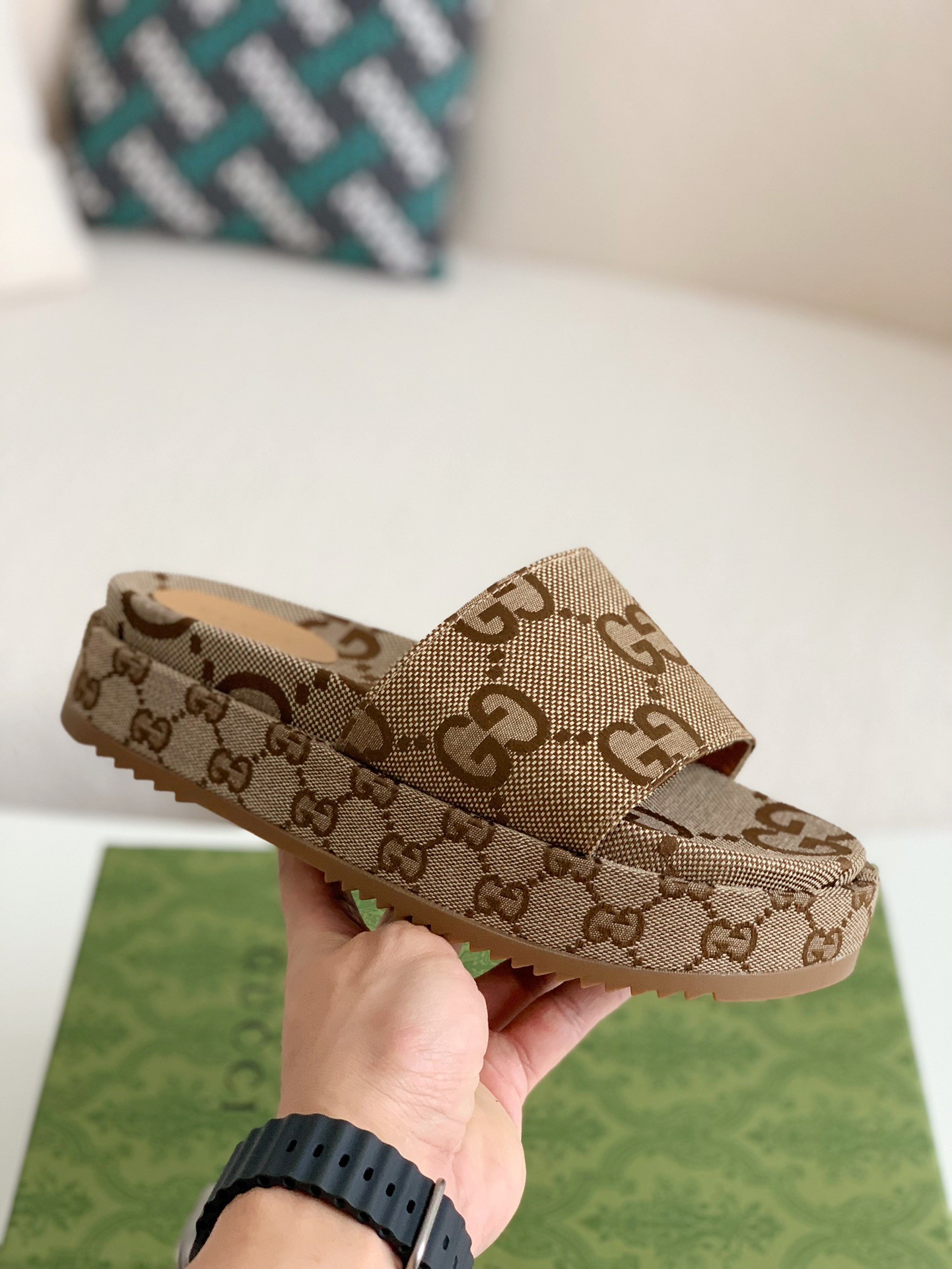 「#93」Gucci Ladies Slippers - Image 3