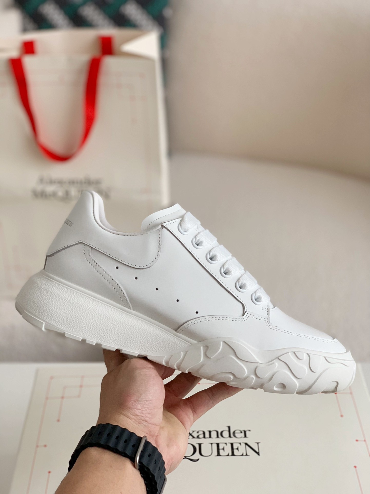 「#103」Alexander McQueen Sneakers - Image 3