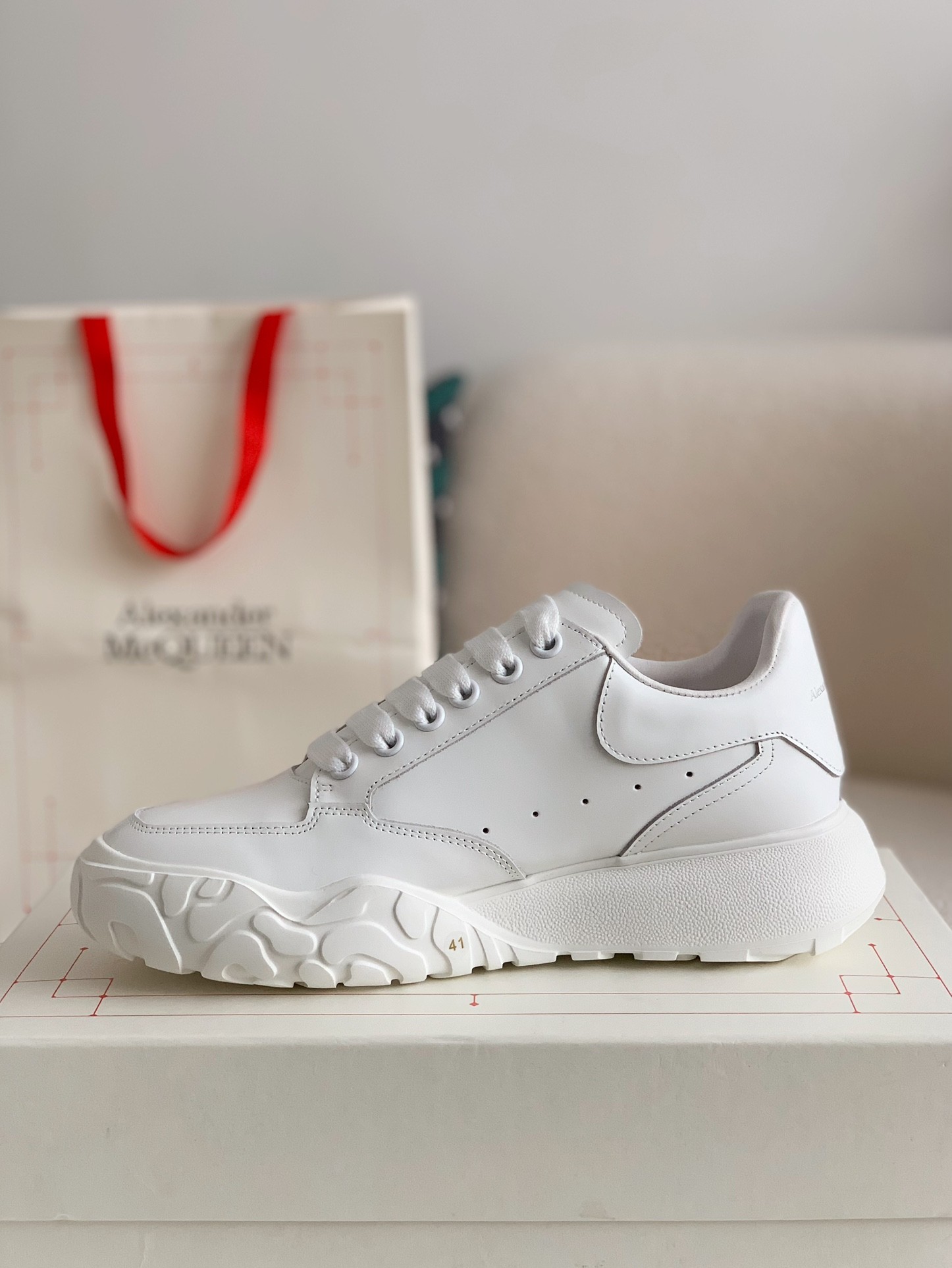 「#103」Alexander McQueen Sneakers - Image 4