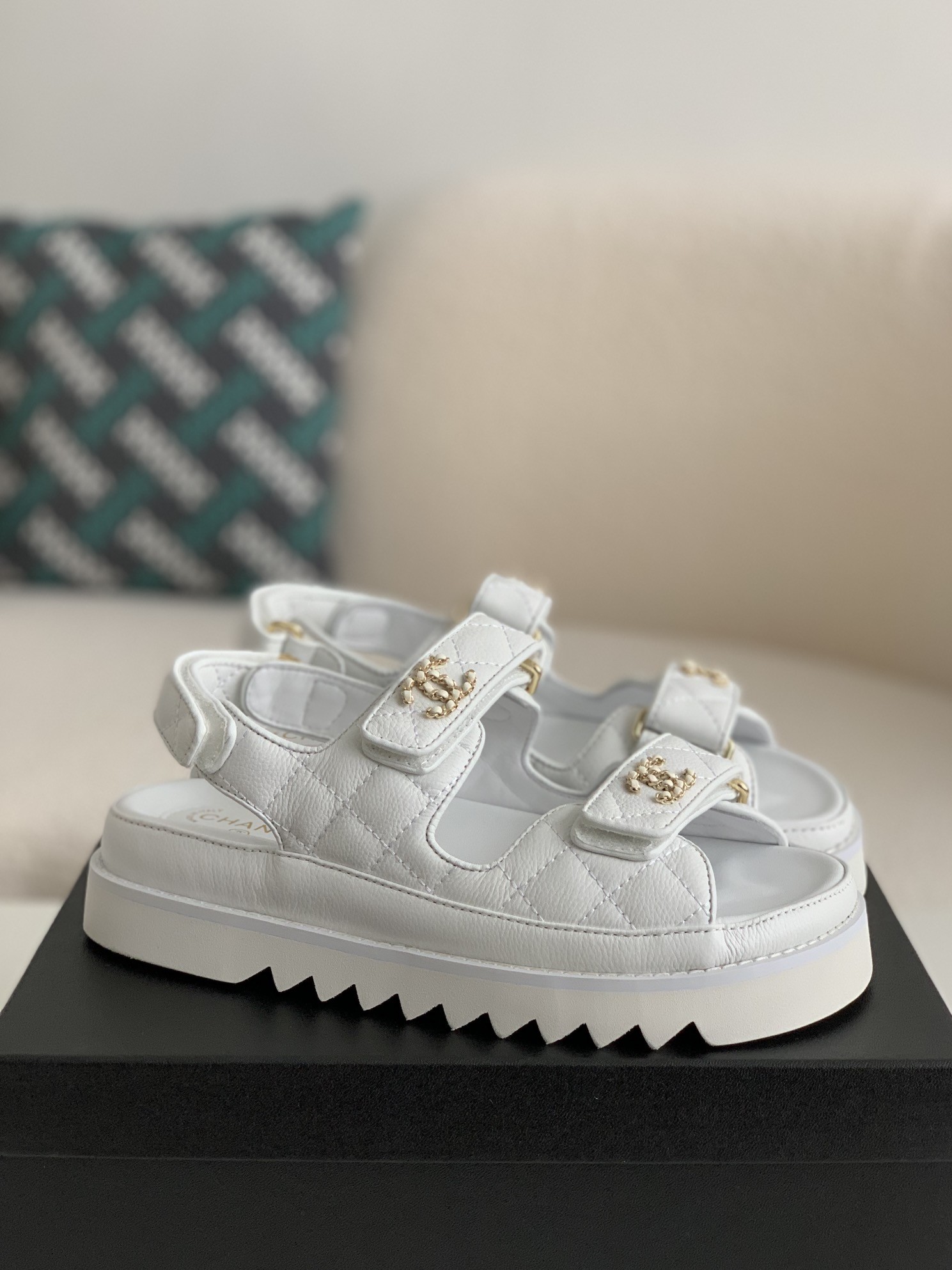 「#107」Chanel Sandals - Image 2