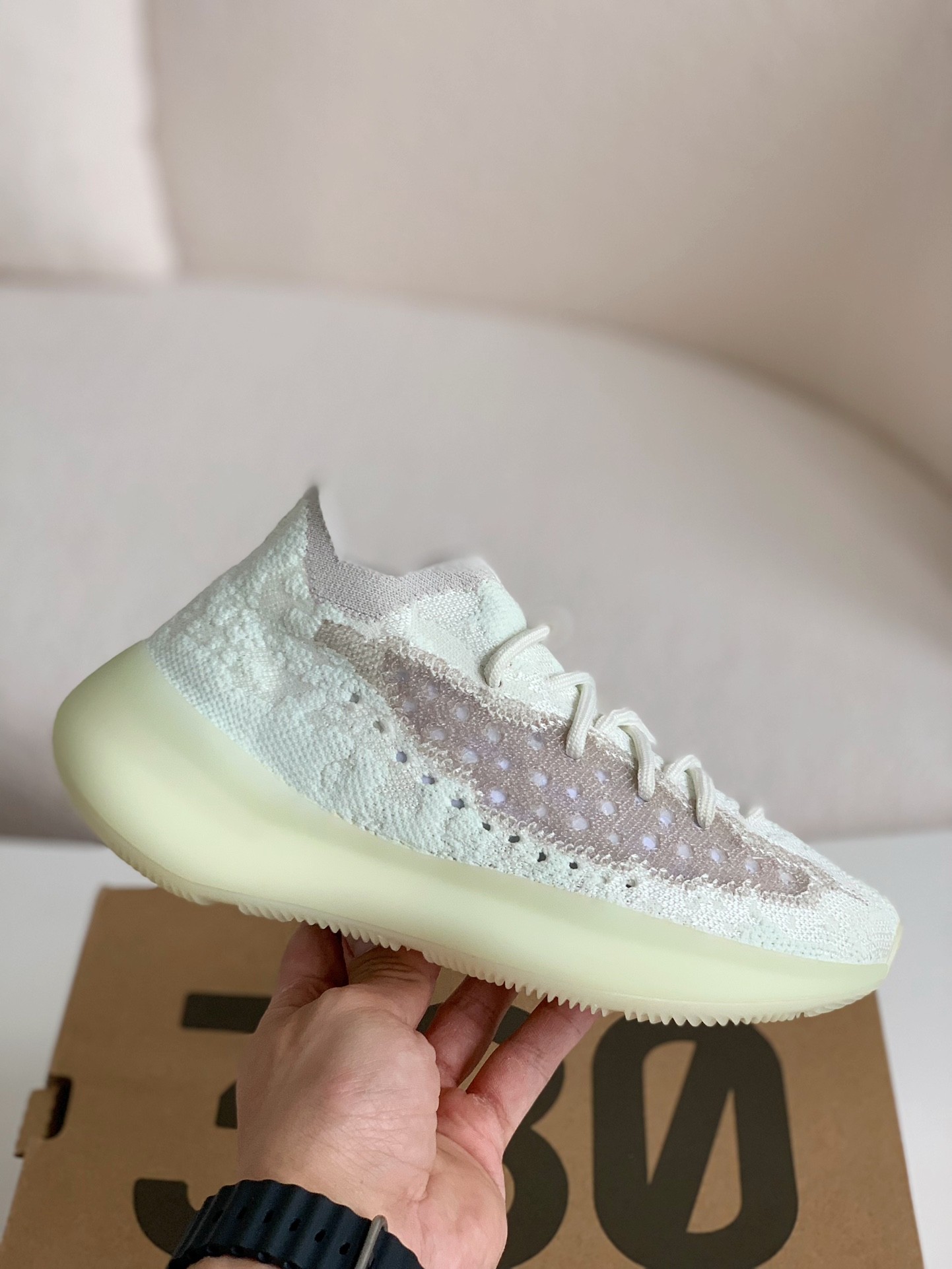 「#118」Adidas Yeezy Boost 380 Sneakers - Image 3