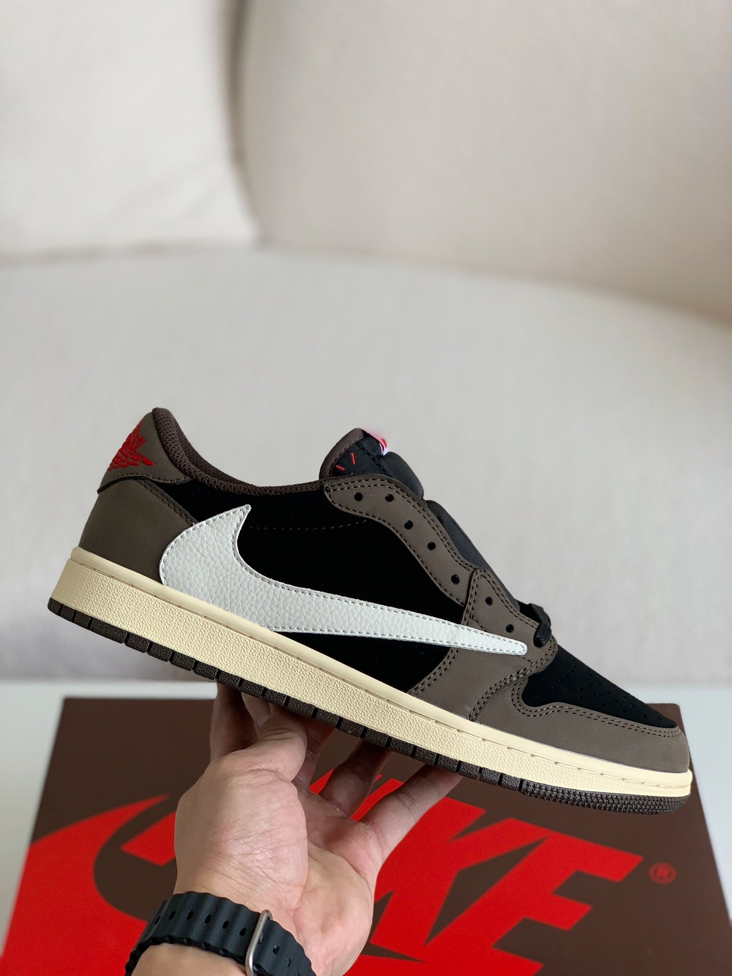 「#125」Nike AirJordan1 x TravisScott AJ Low - Image 3