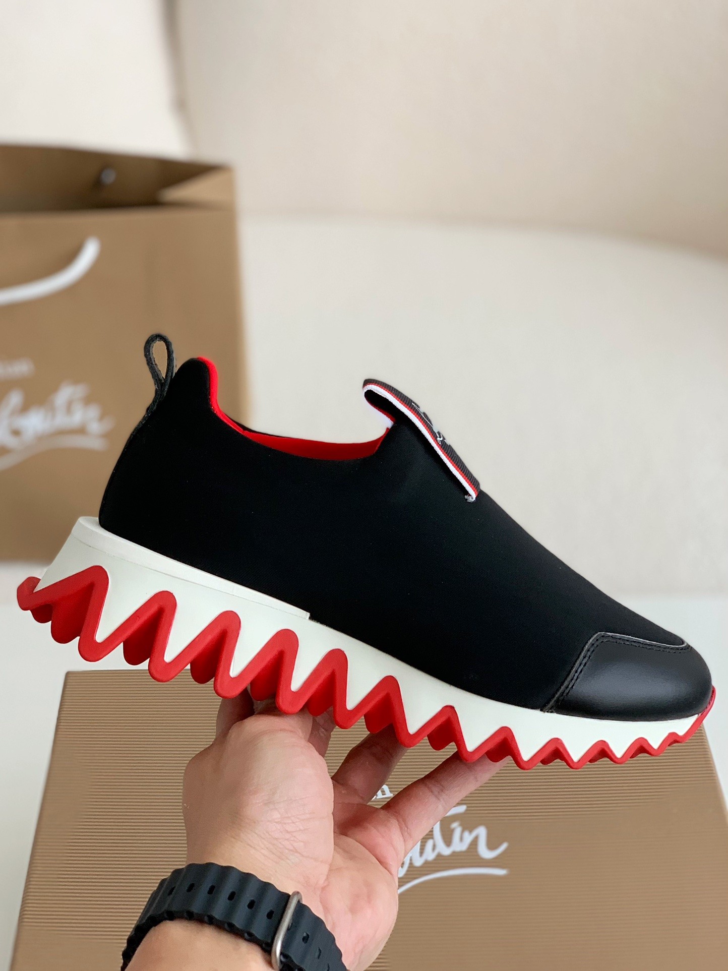 「#127」Christian Louboutin Sneakers - Image 3