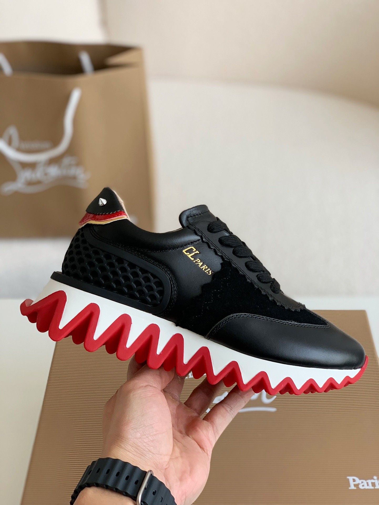 「#134」Christian Louboutin Sneakers - Image 3