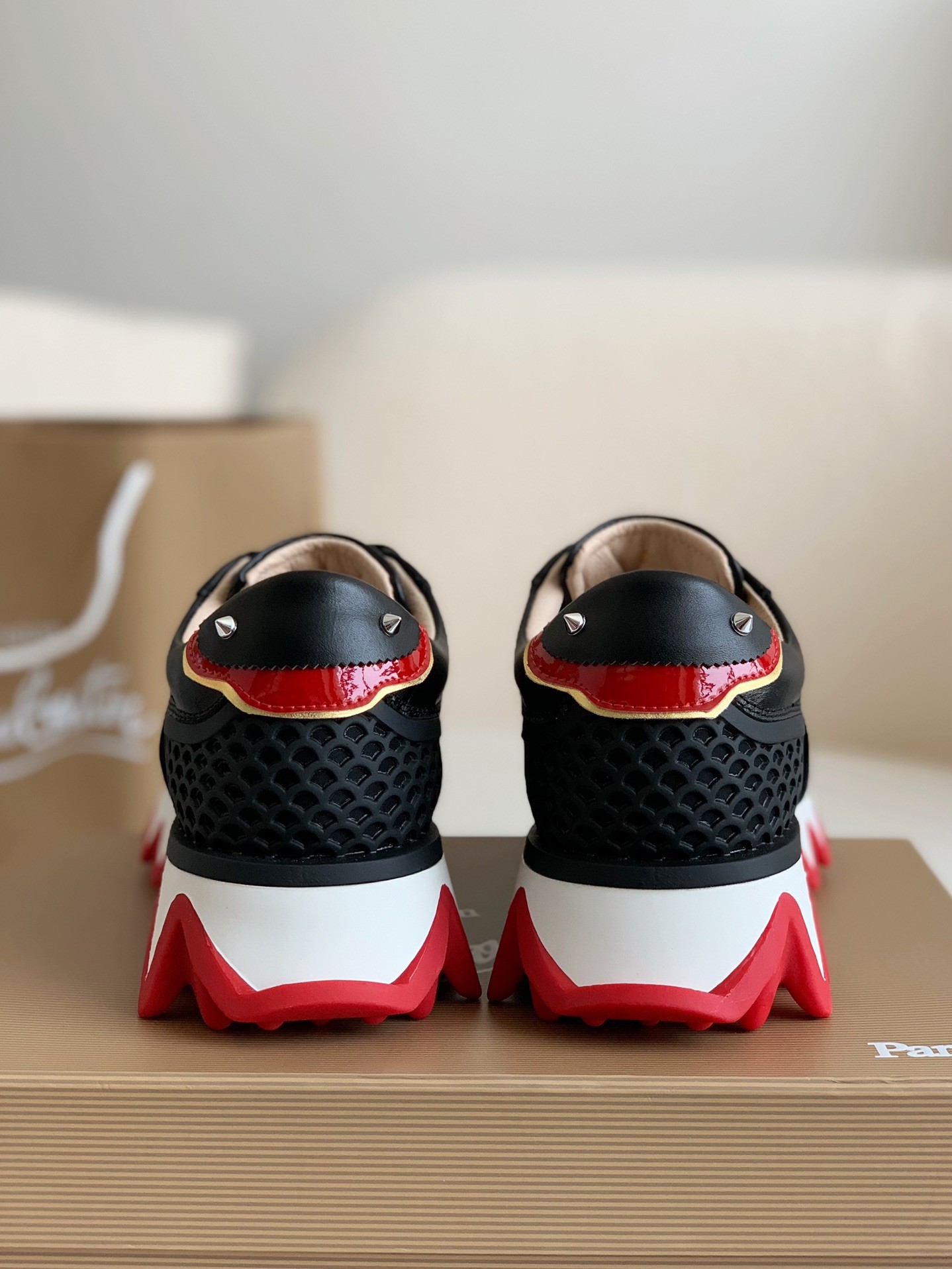 「#134」Christian Louboutin Sneakers - Image 5