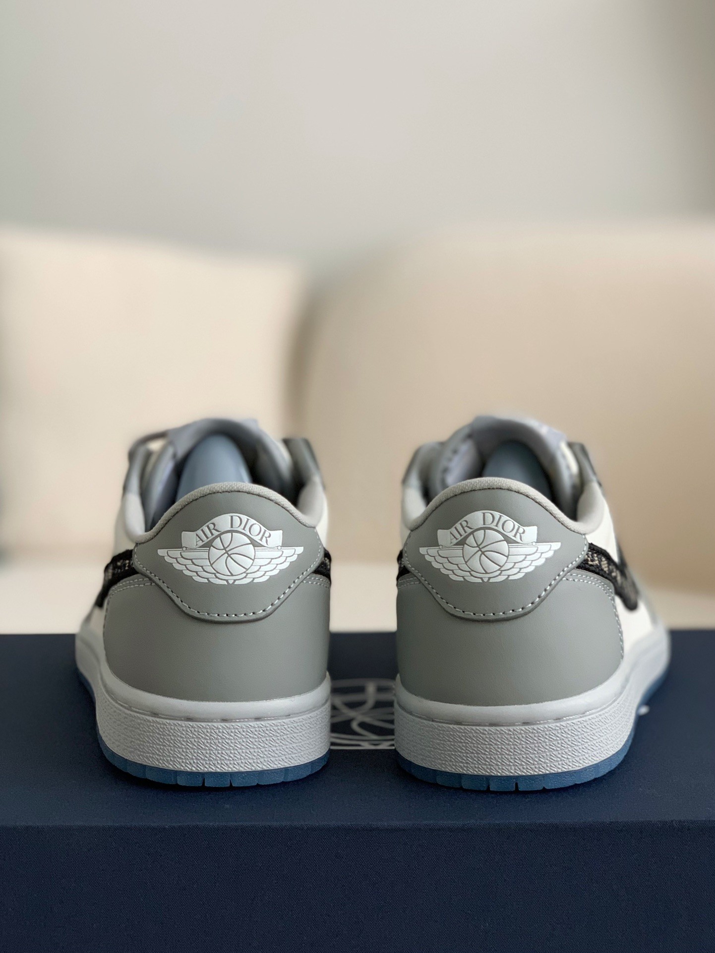 「#138」DIOR X NIKEJORDAN 1 Sneaker Low - Image 5