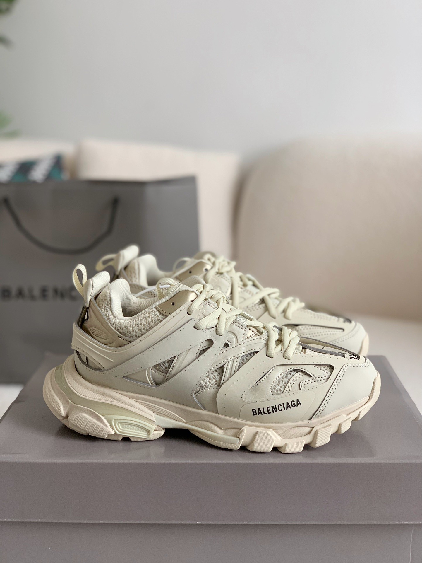 「#140」Balenciaga Track Sneakers - Image 2
