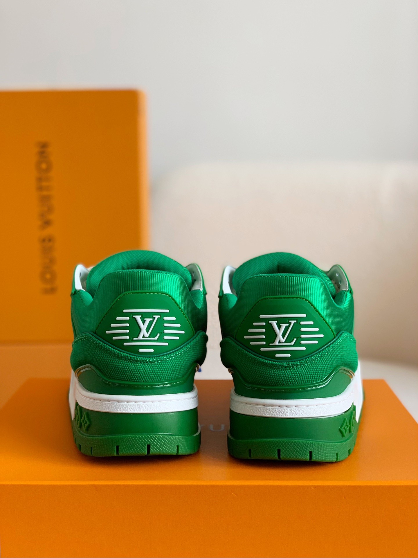 「#78」LOUIS VUITTON TRAINER MAXI SNEAKERS - Image 5