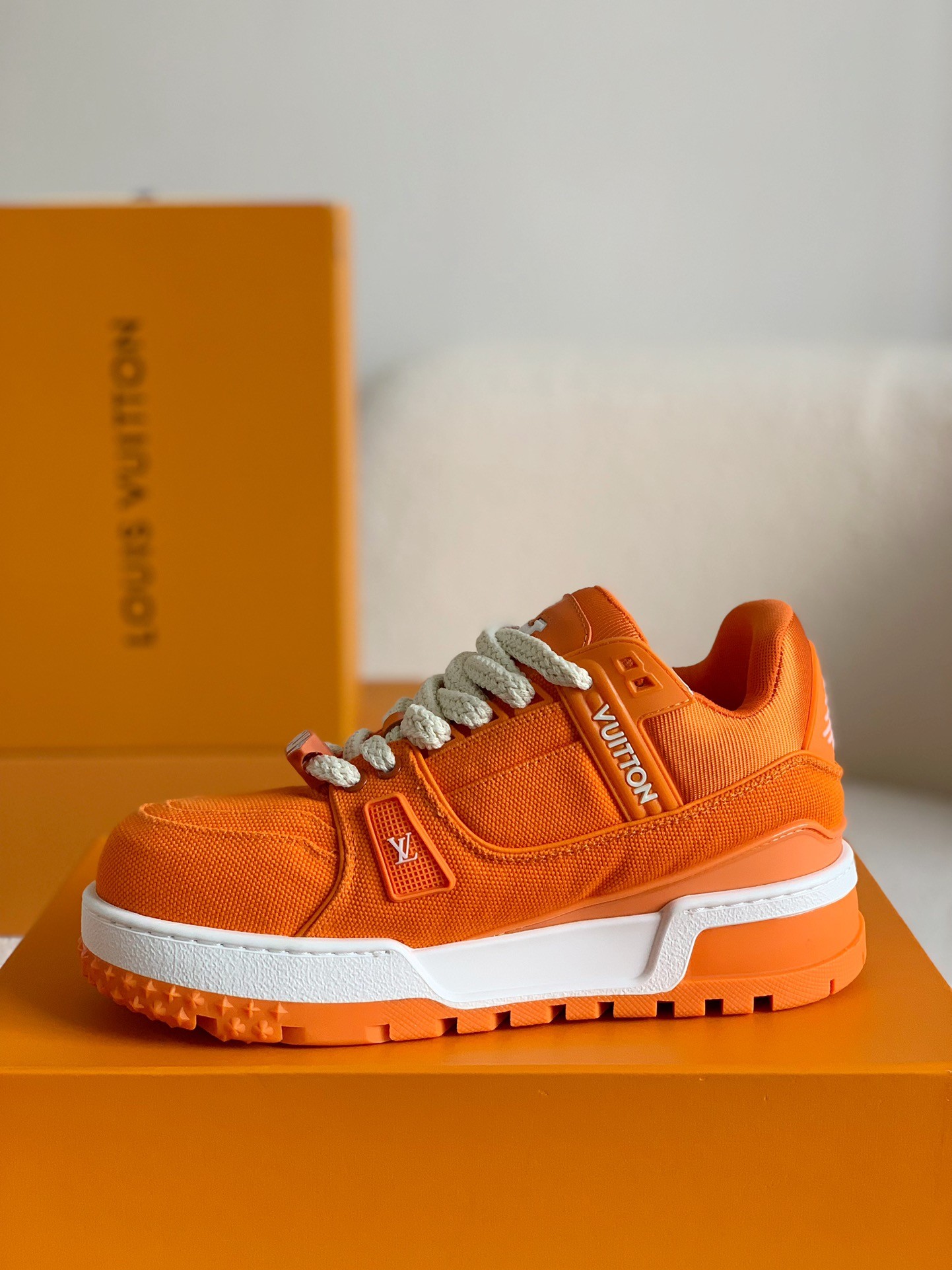 「#80」LOUIS VUITTON TRAINER MAXI SNEAKERS - Image 4