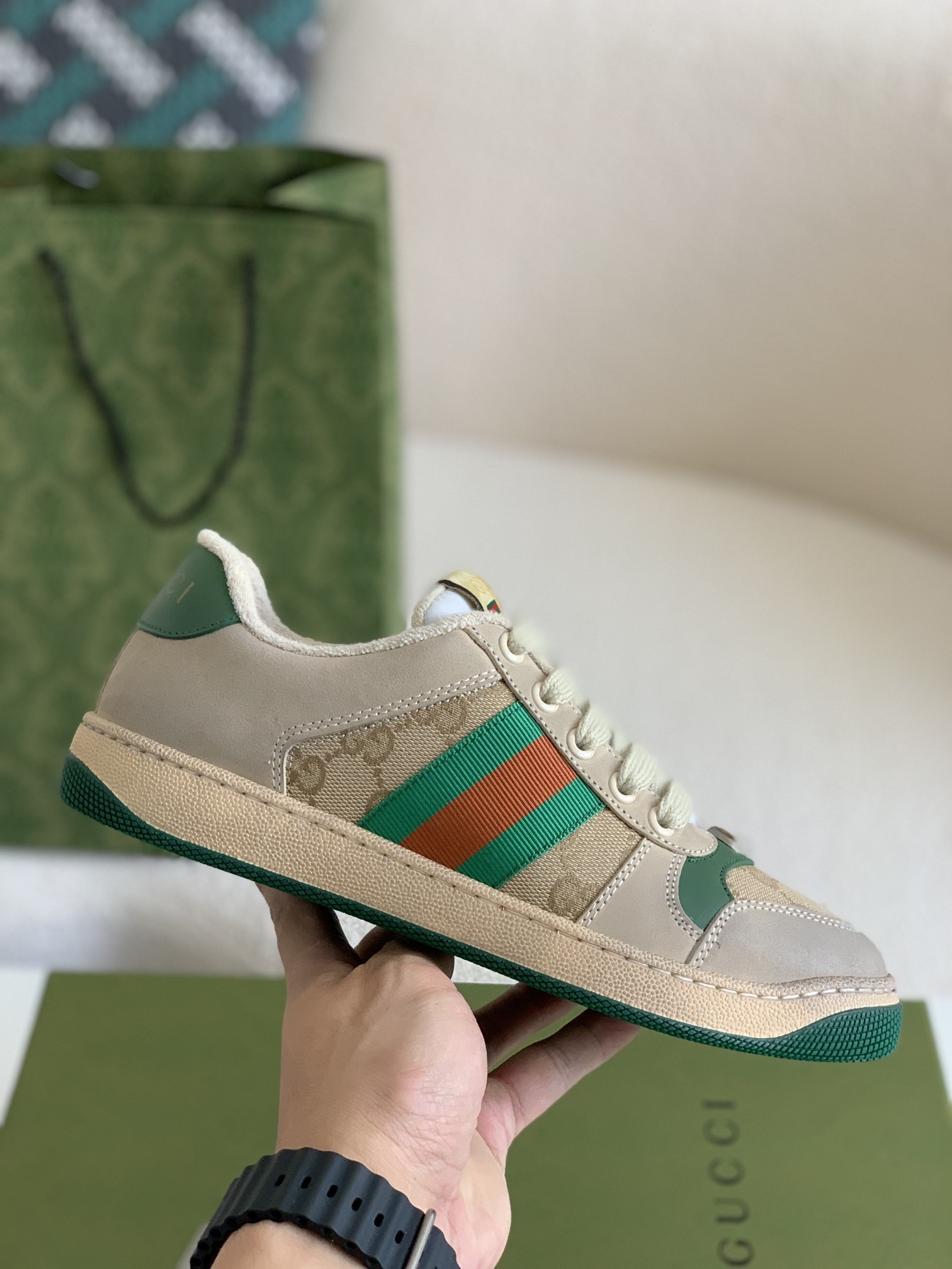 「#83」Gucci Dirty shoes - Image 3