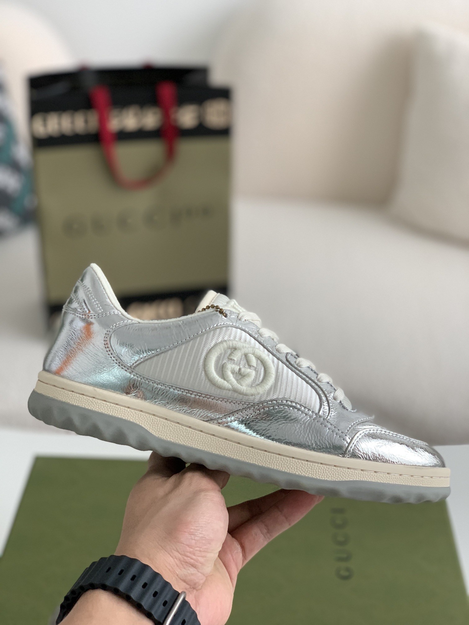 「#280」Gucci Mac80 Sneakers - Image 3