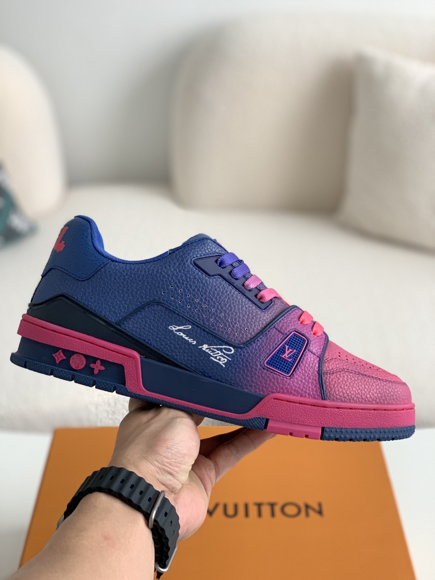 「#283」LOUIS VUITTON TRAINER MSO119 Sneakers - Image 3