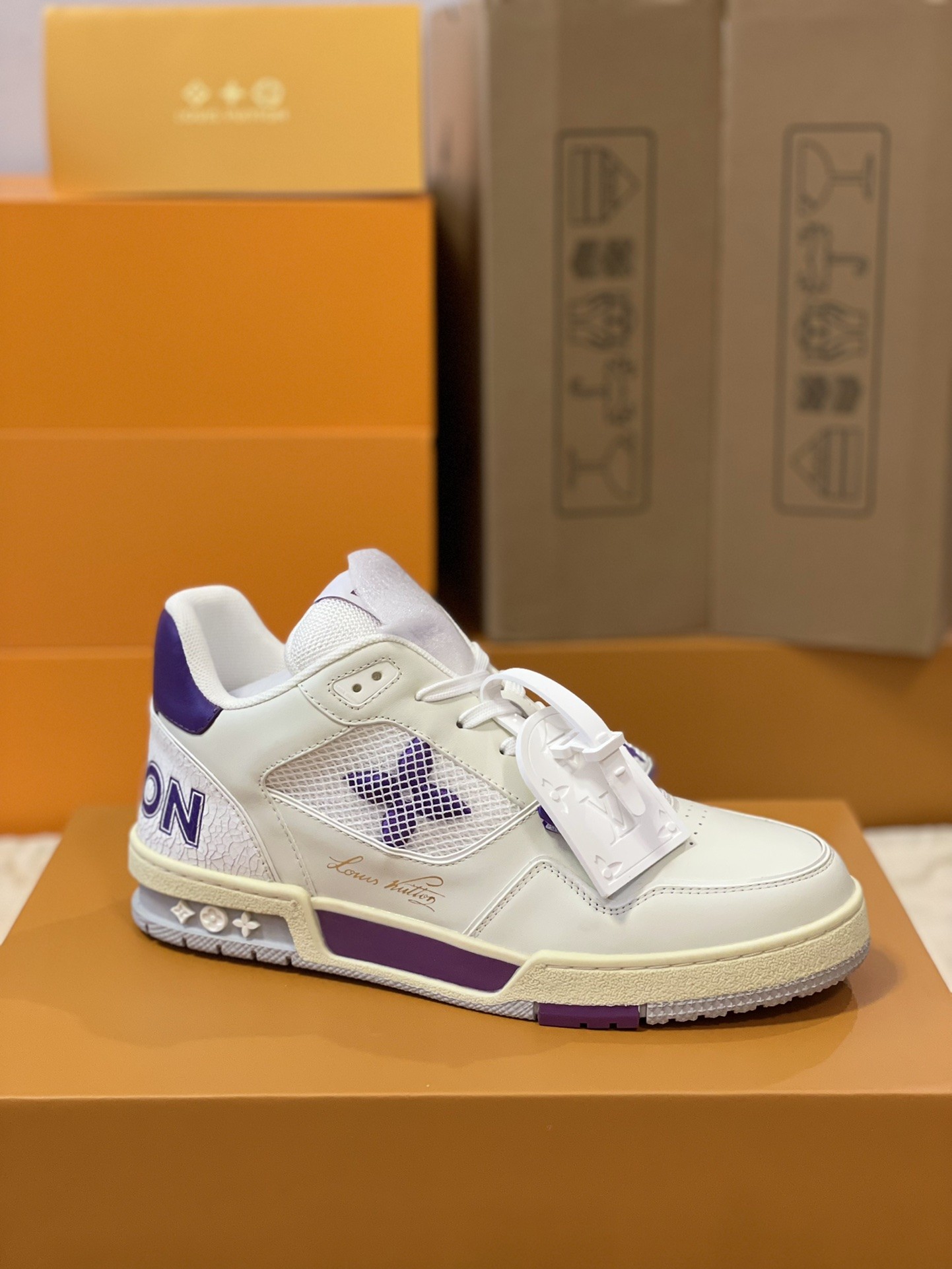 「#200」LOUIS VUITTON TRAINER 1A98UX Sneakers Fall/Winter - Image 3