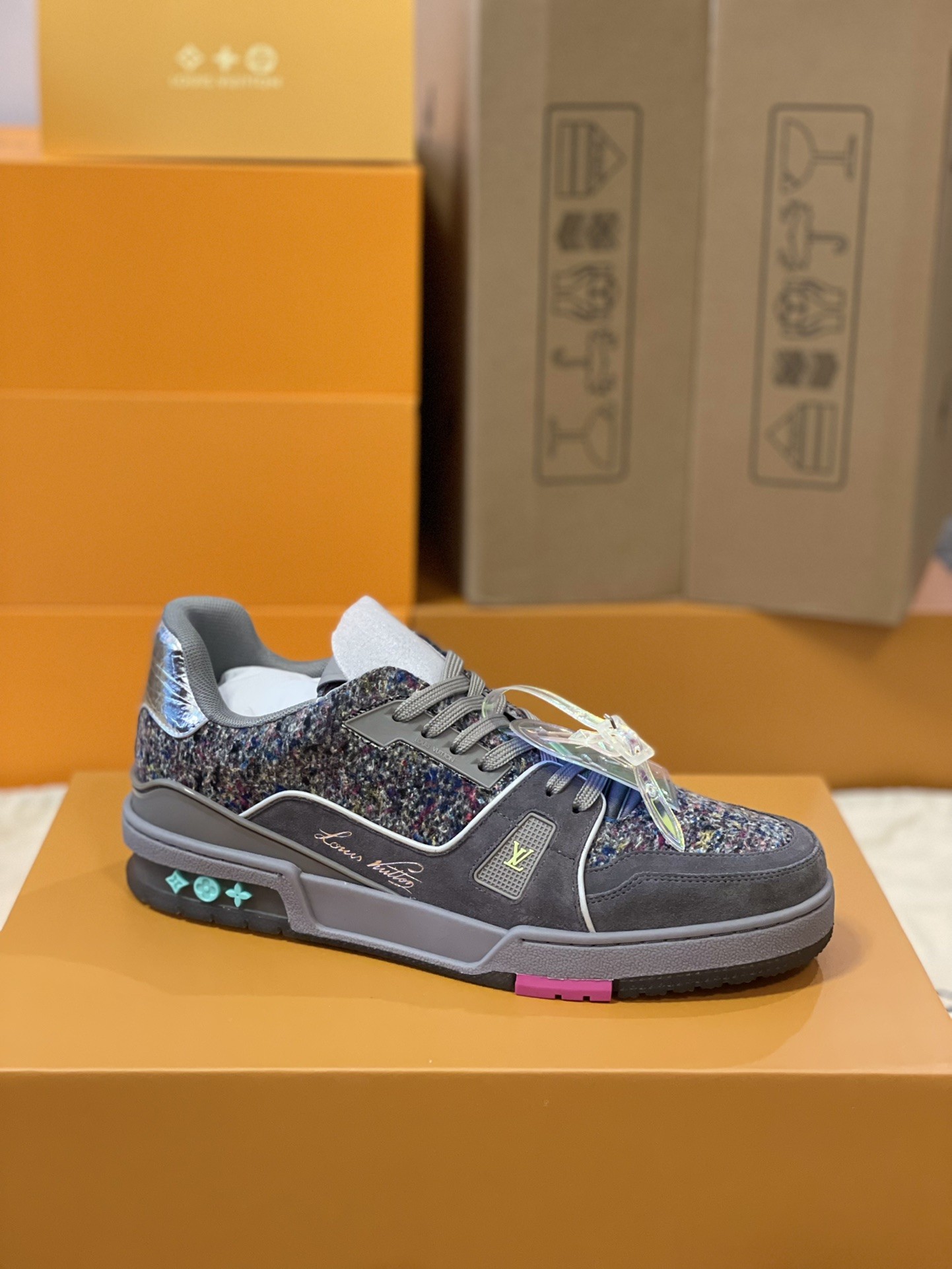 「#207」LOUIS VUITTON TRAINER 1A998B Sneaker - Image 3
