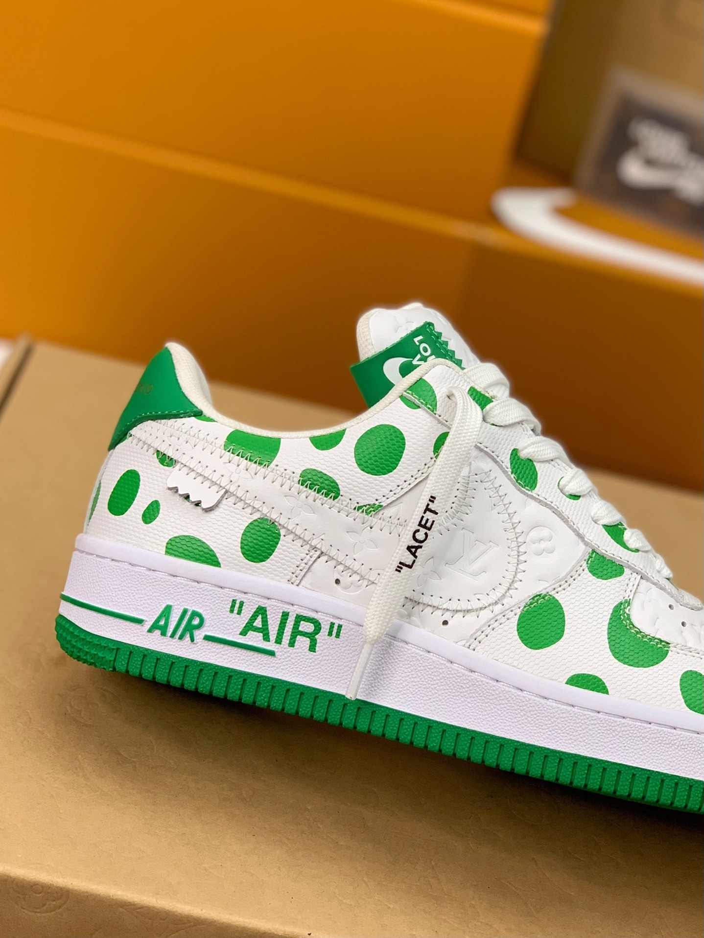 「#354」LOUIS VUITTON × Nike Air Force 1 low - Image 4