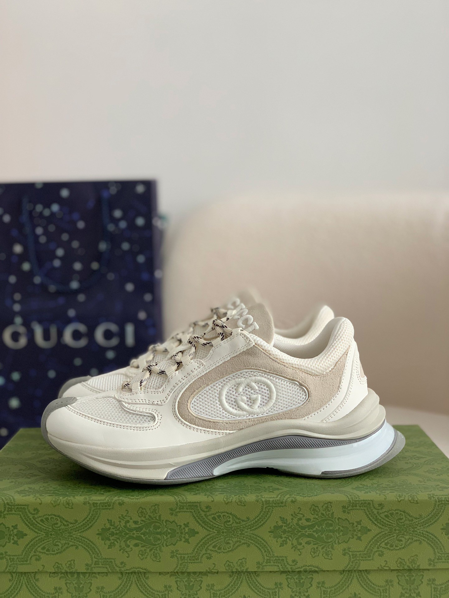 「#356」Gucci Run Series Sneakers