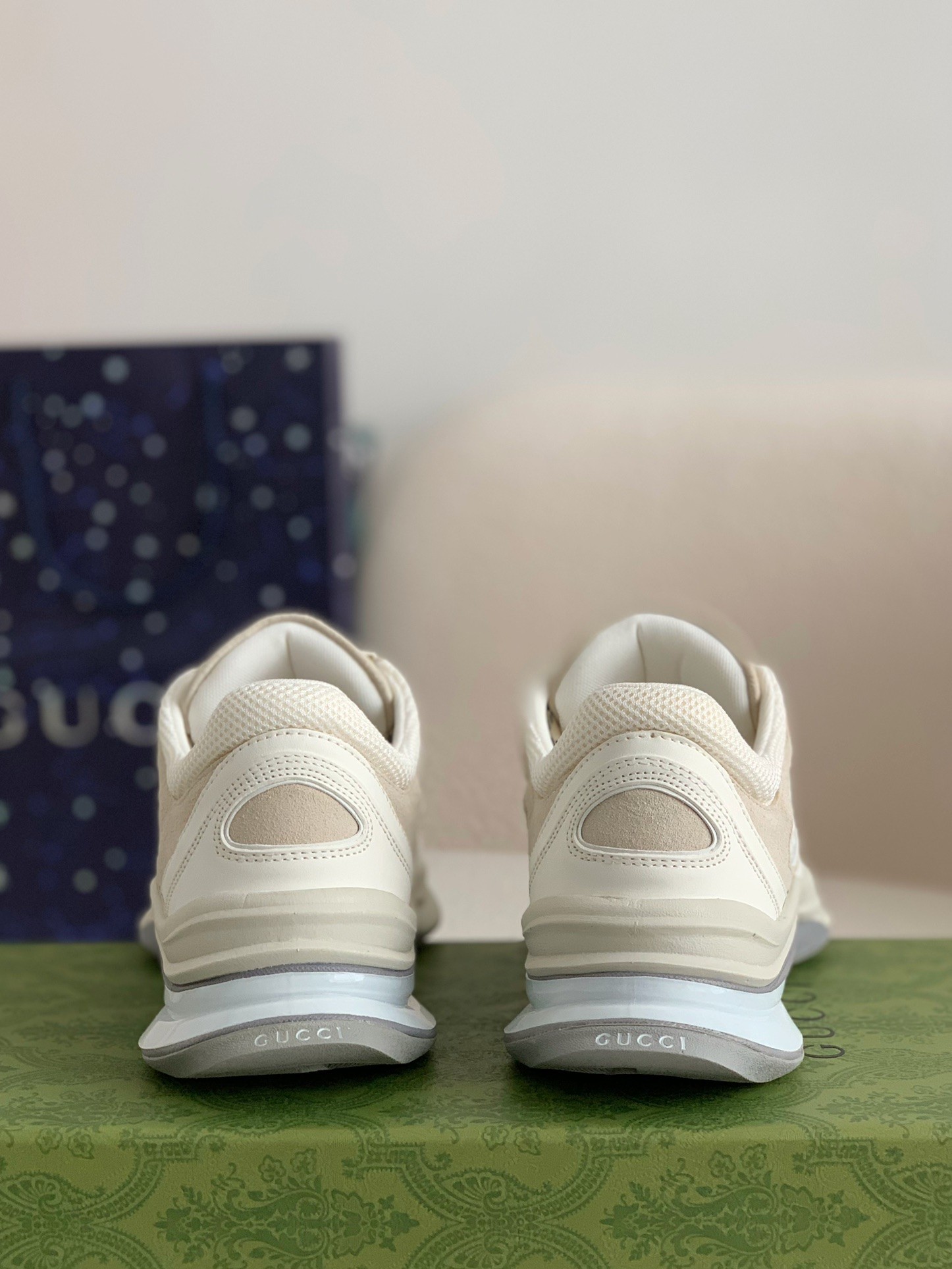 「#356」Gucci Run Series Sneakers - Image 5