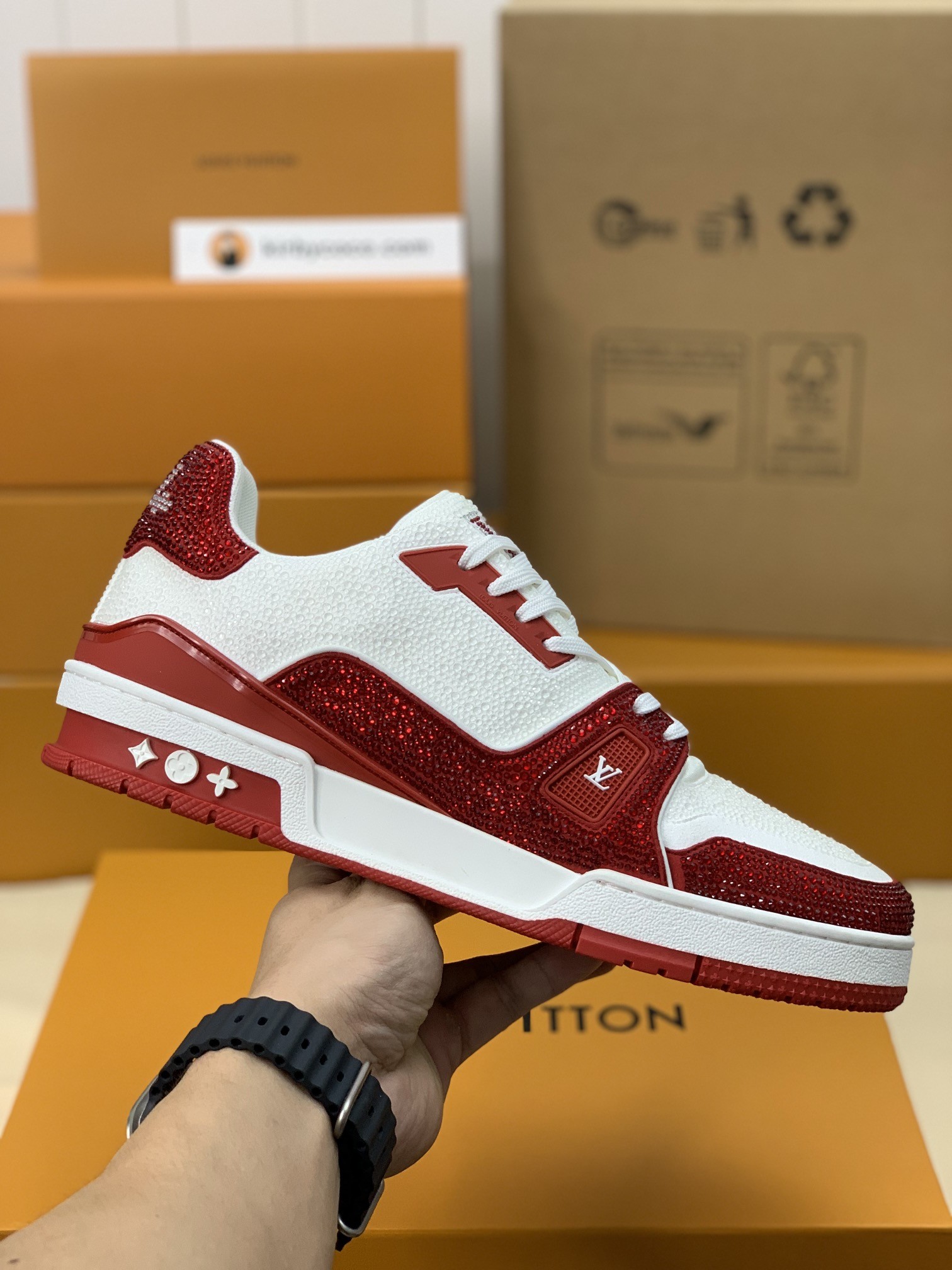 「#309」LOUIS VUITTON TRAINER Sneakers - Image 3