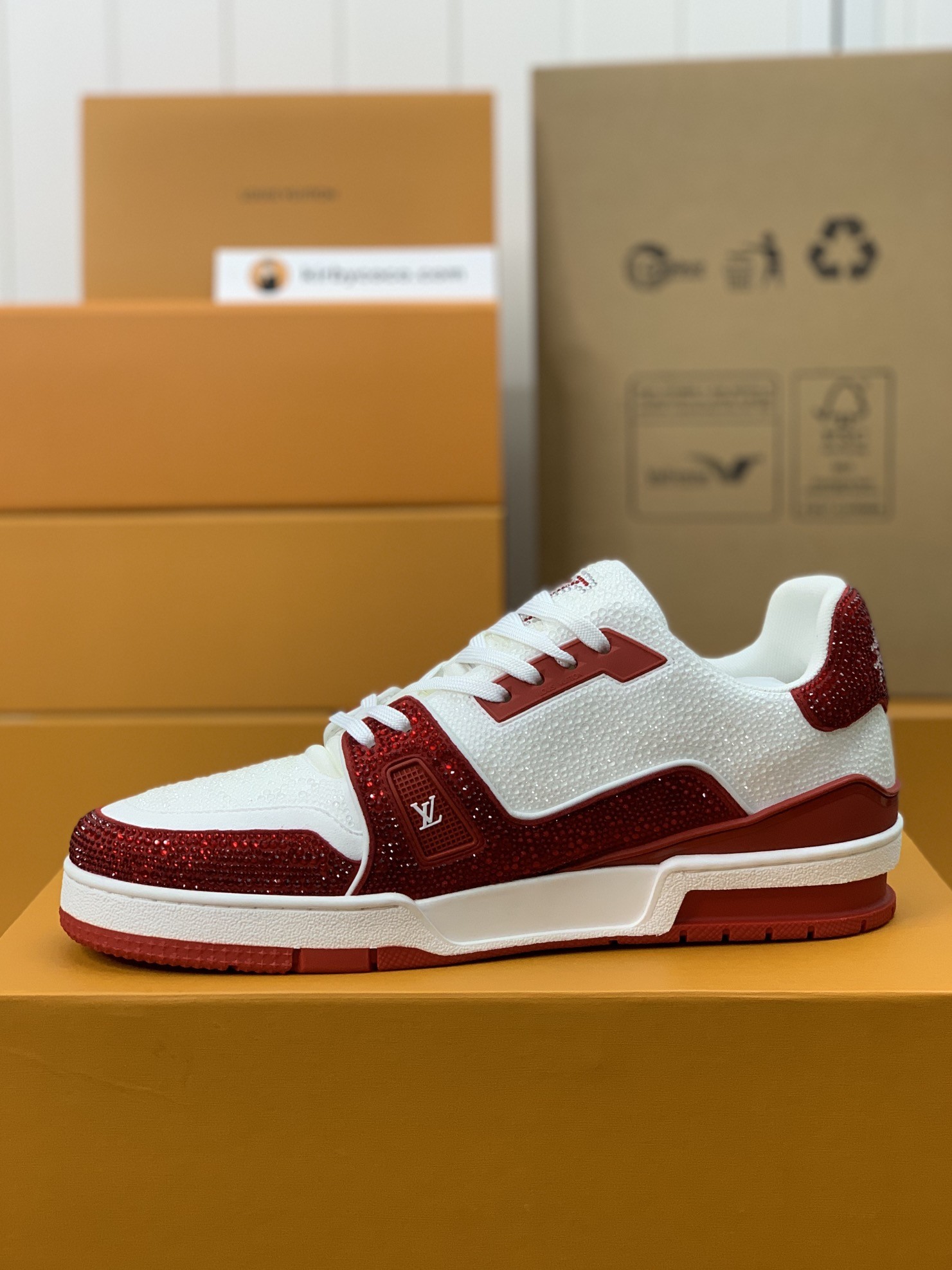 「#309」LOUIS VUITTON TRAINER Sneakers - Image 4
