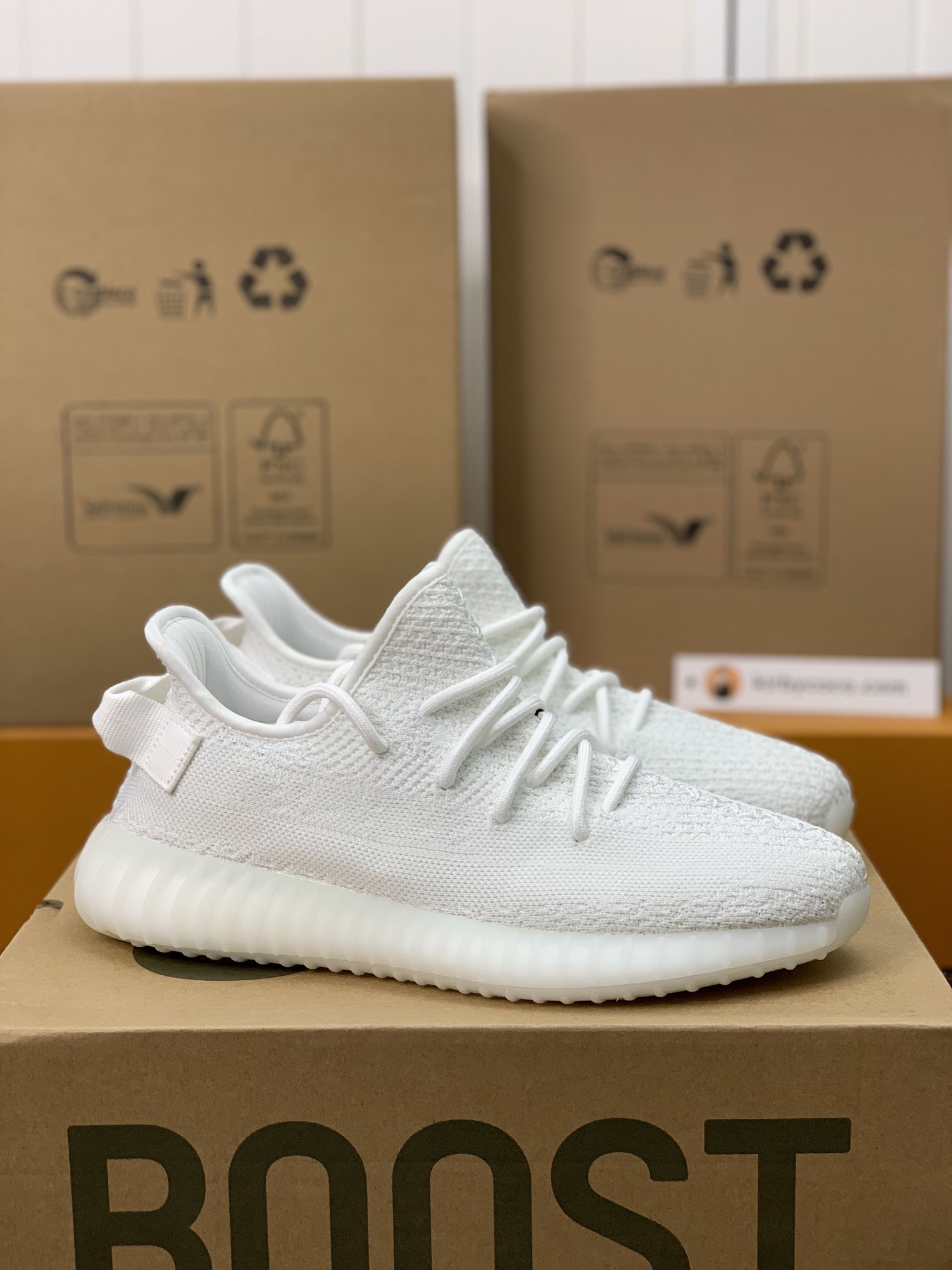 「#330」Adidas Yeezy Boost 350 Sneakers - Image 2