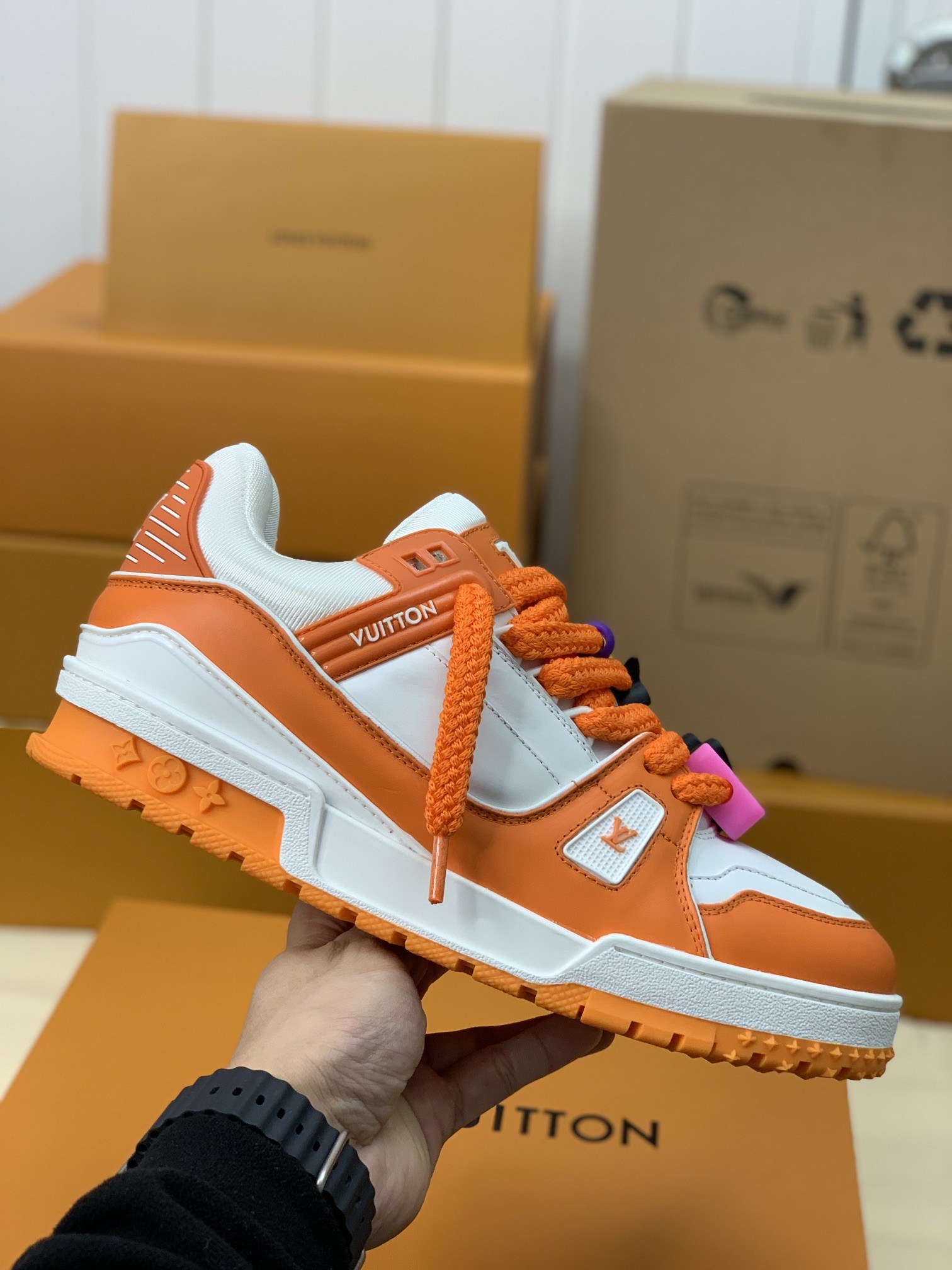 「#297」LOUIS VUITTON TRAINER 1A5Q1C Sneakers - Image 3