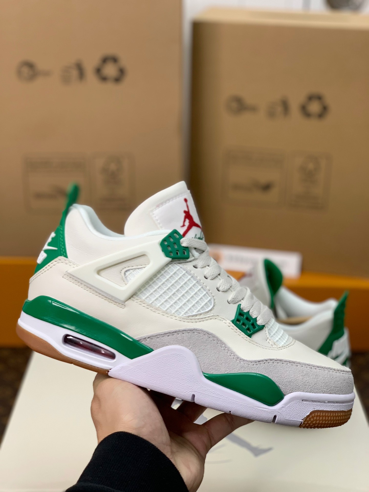 「#338」SB x NIKE Air Jordan 4 AJ4 Sneakers - Image 3
