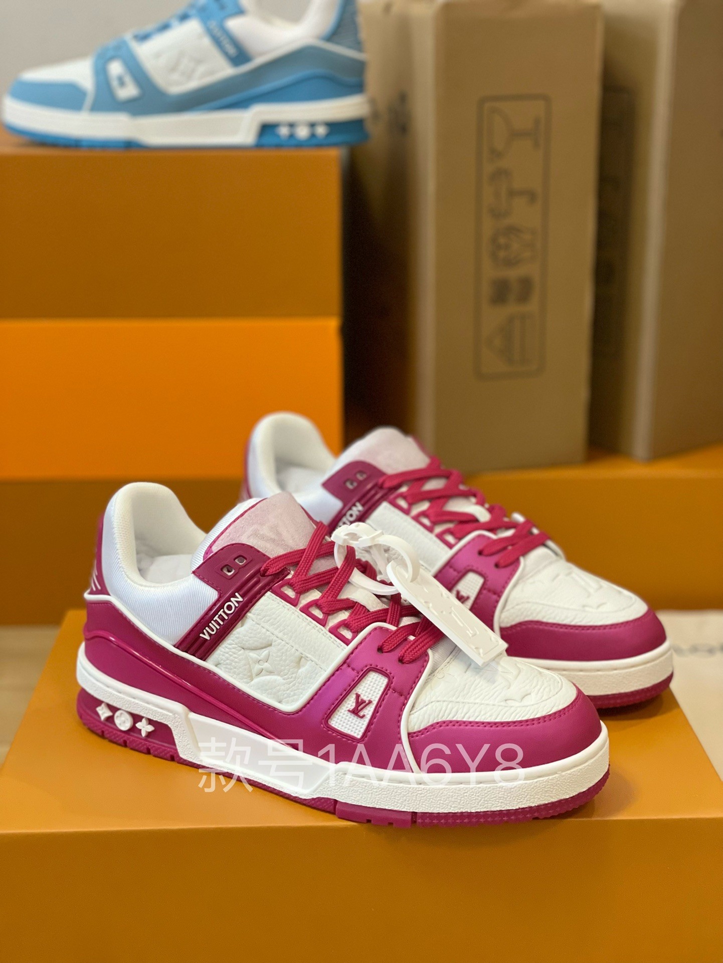 「#345」LOUIS VUITTON TRAINER Sneakers - Image 2