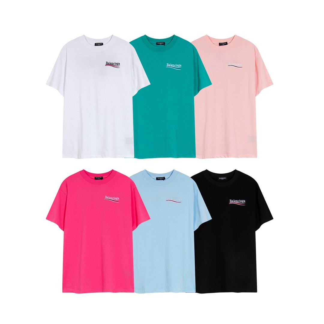 「#366」Balenciaga SS22 LOGO Tshirt - Image 5