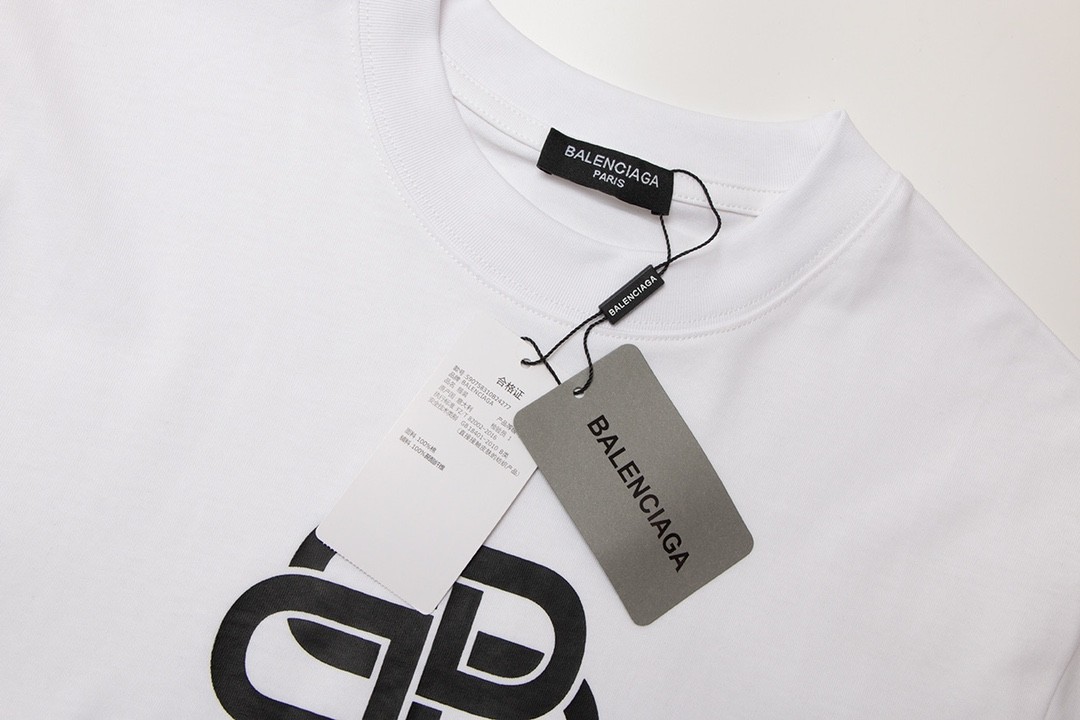 「#368」Balenciaga SS22 LOGO Tshirt - Image 4