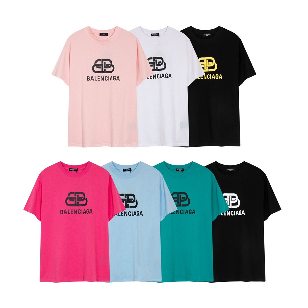 「#368」Balenciaga SS22 LOGO Tshirt - Image 5