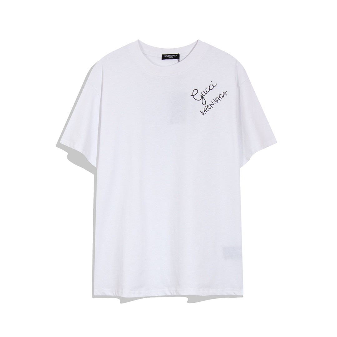 「#401」Balenciaga × Gucci Logo Tshirt