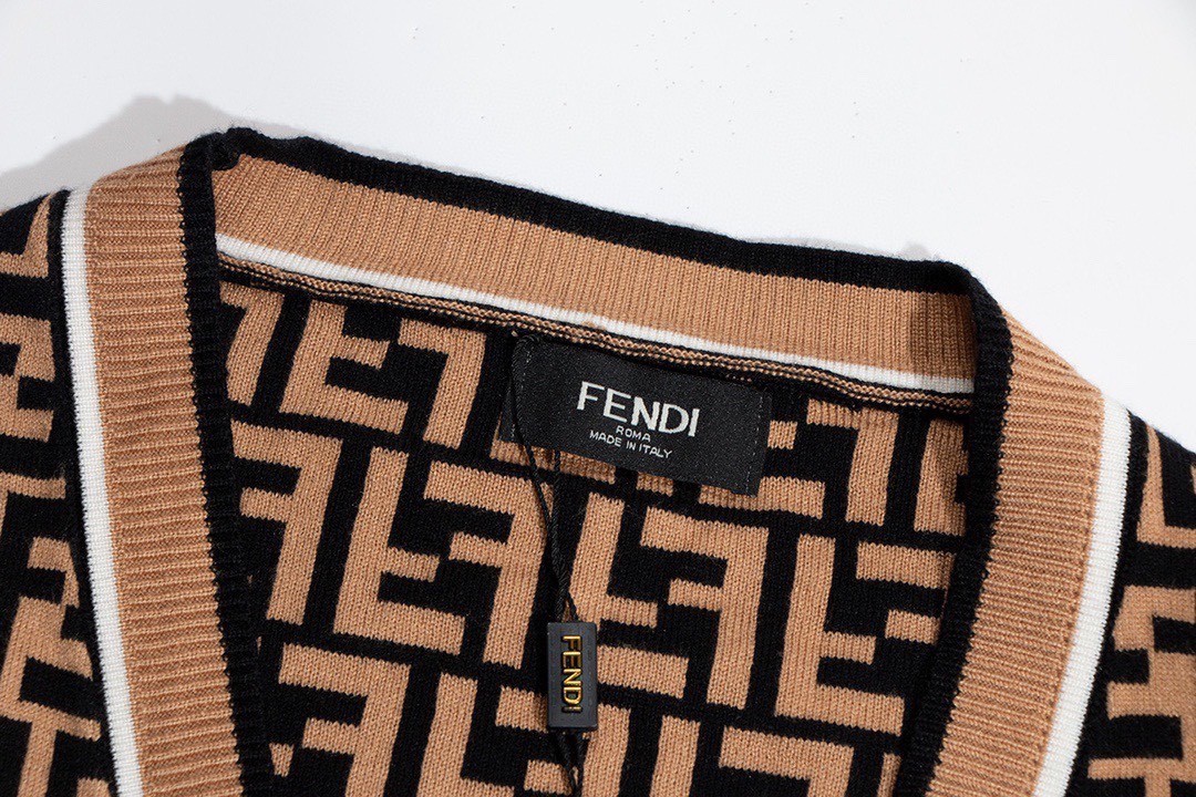 「#443」FENDI FF LOGO sweater - Image 4