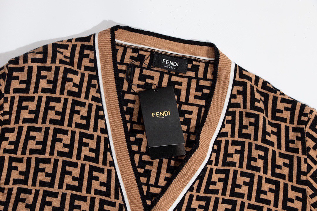 「#443」FENDI FF LOGO sweater - Image 3